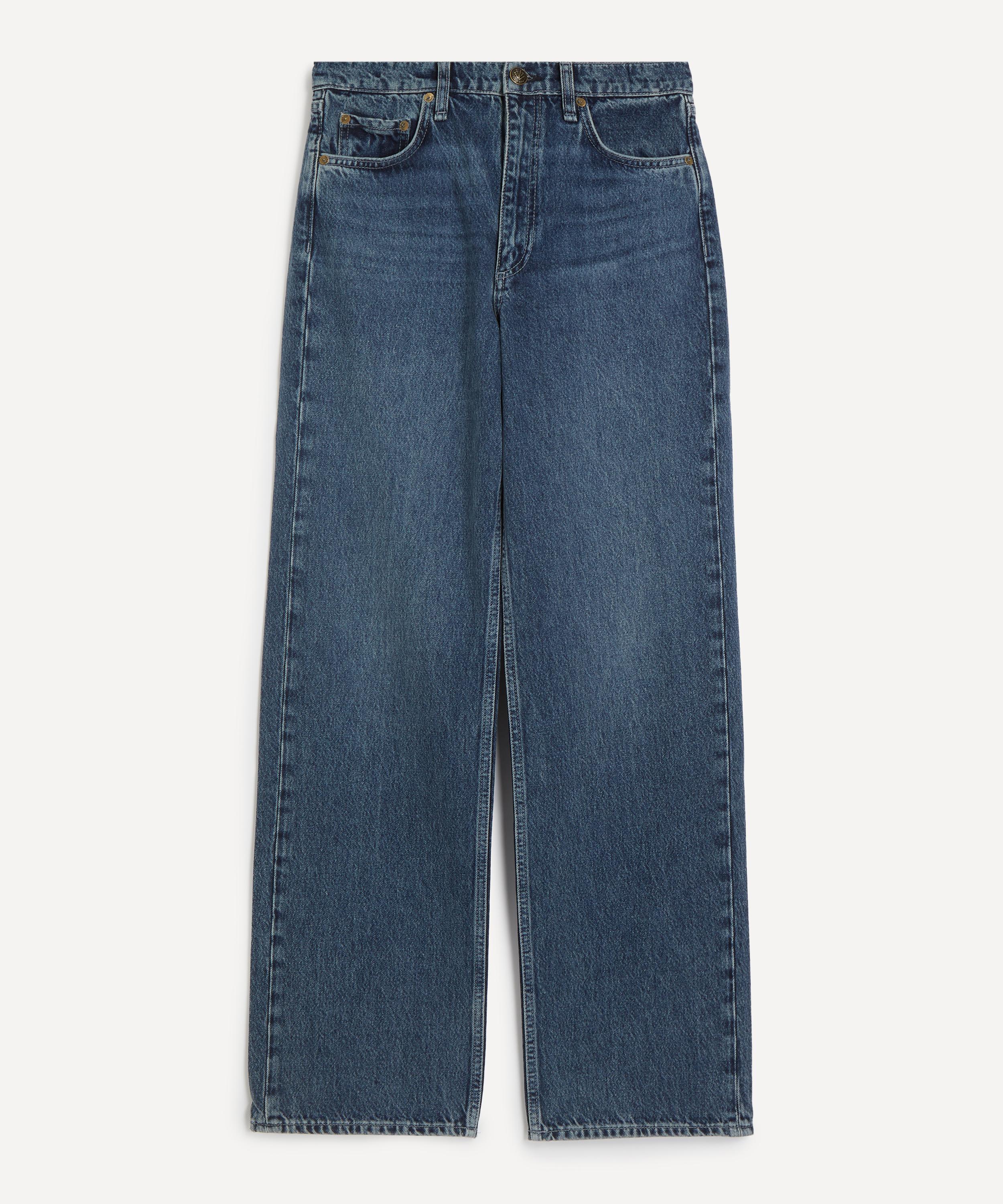 Rag & Bone - Shea Relaxed Straight Jeans in Adeline