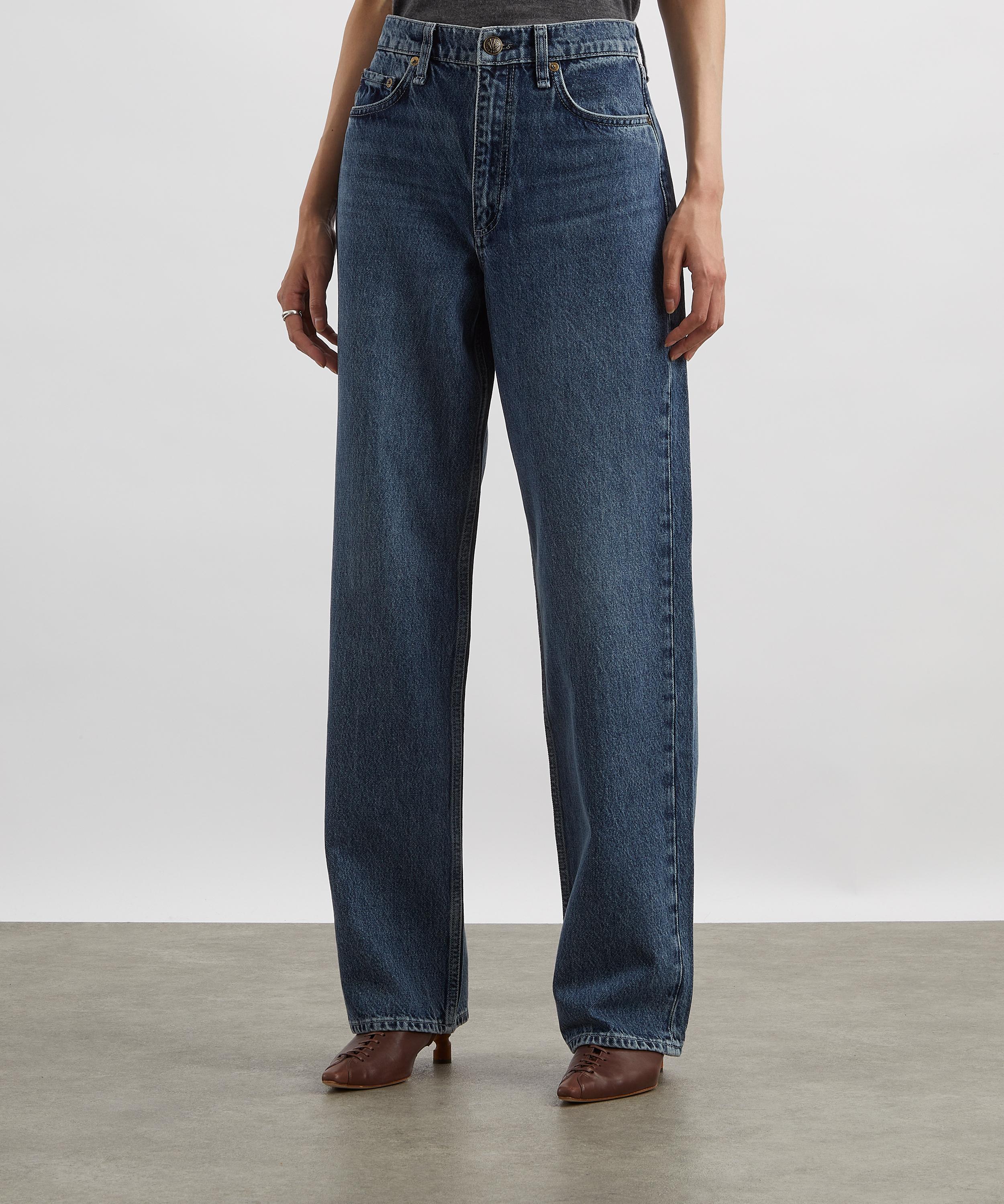 Rag & Bone - Shea Relaxed Straight Jeans in Adeline image number 2