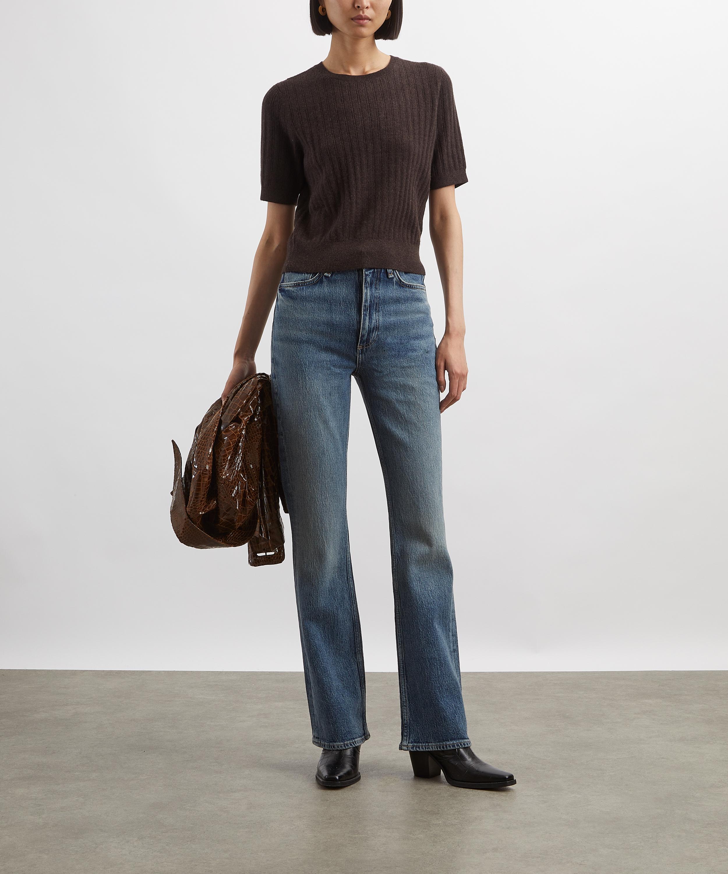 Rag & Bone - Wren Cashmere Short-Sleeve Jumper image number 1