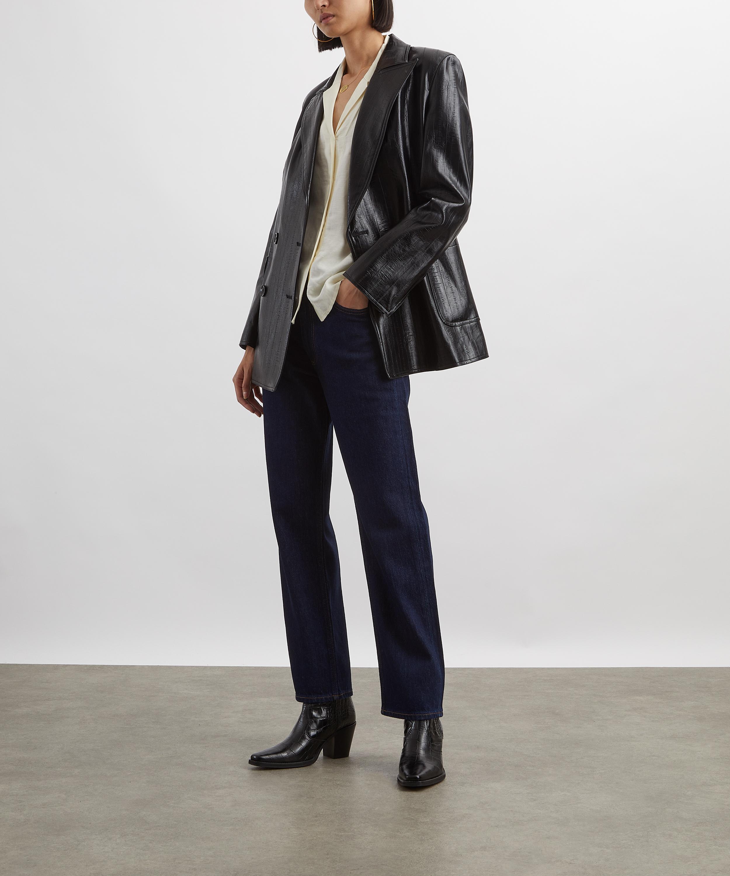 Rag & Bone - Harlow Straight-Leg Jeans in Dark Rinse image number 1