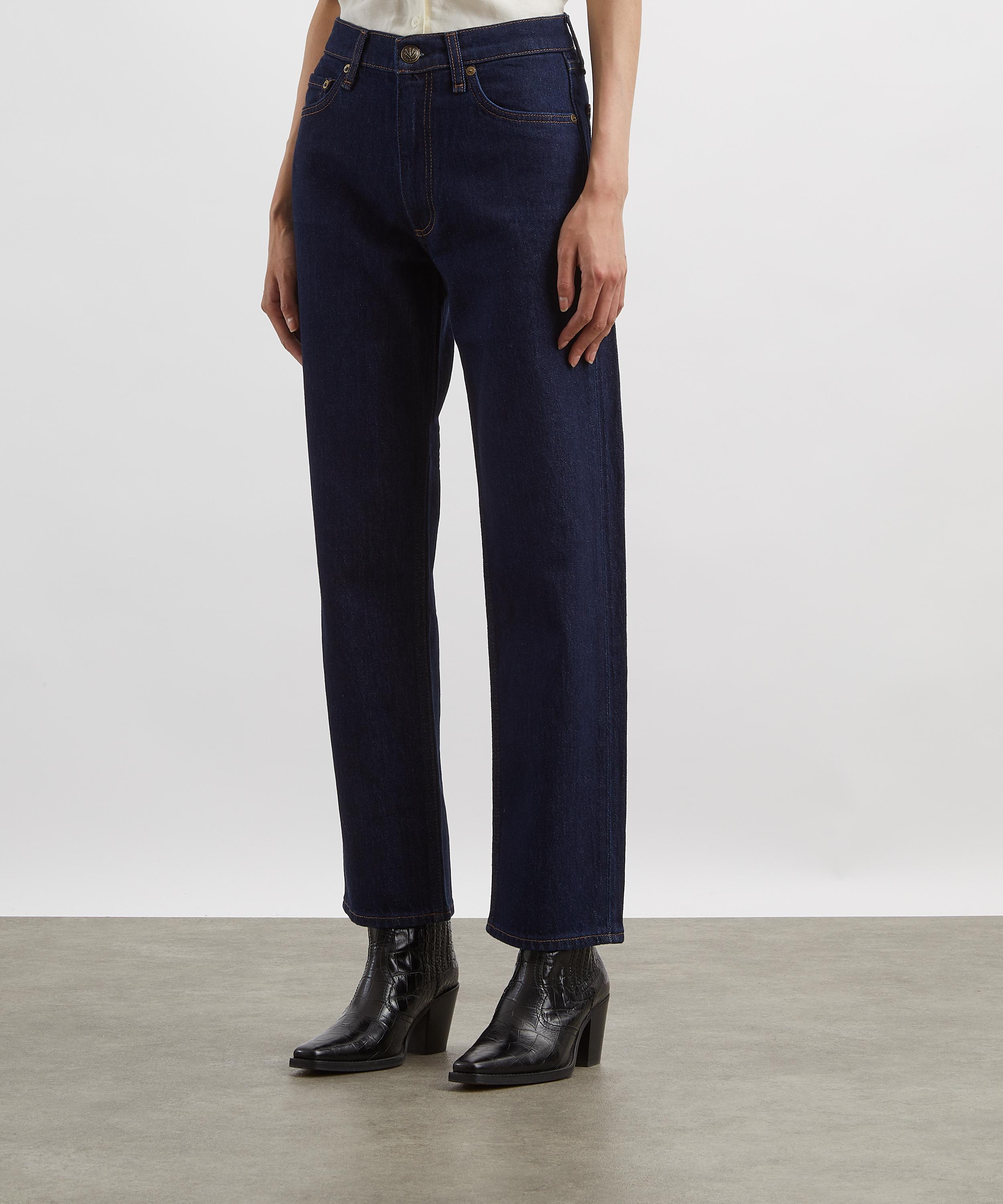 Rag & Bone - Harlow Straight-Leg Jeans in Dark Rinse image number 2