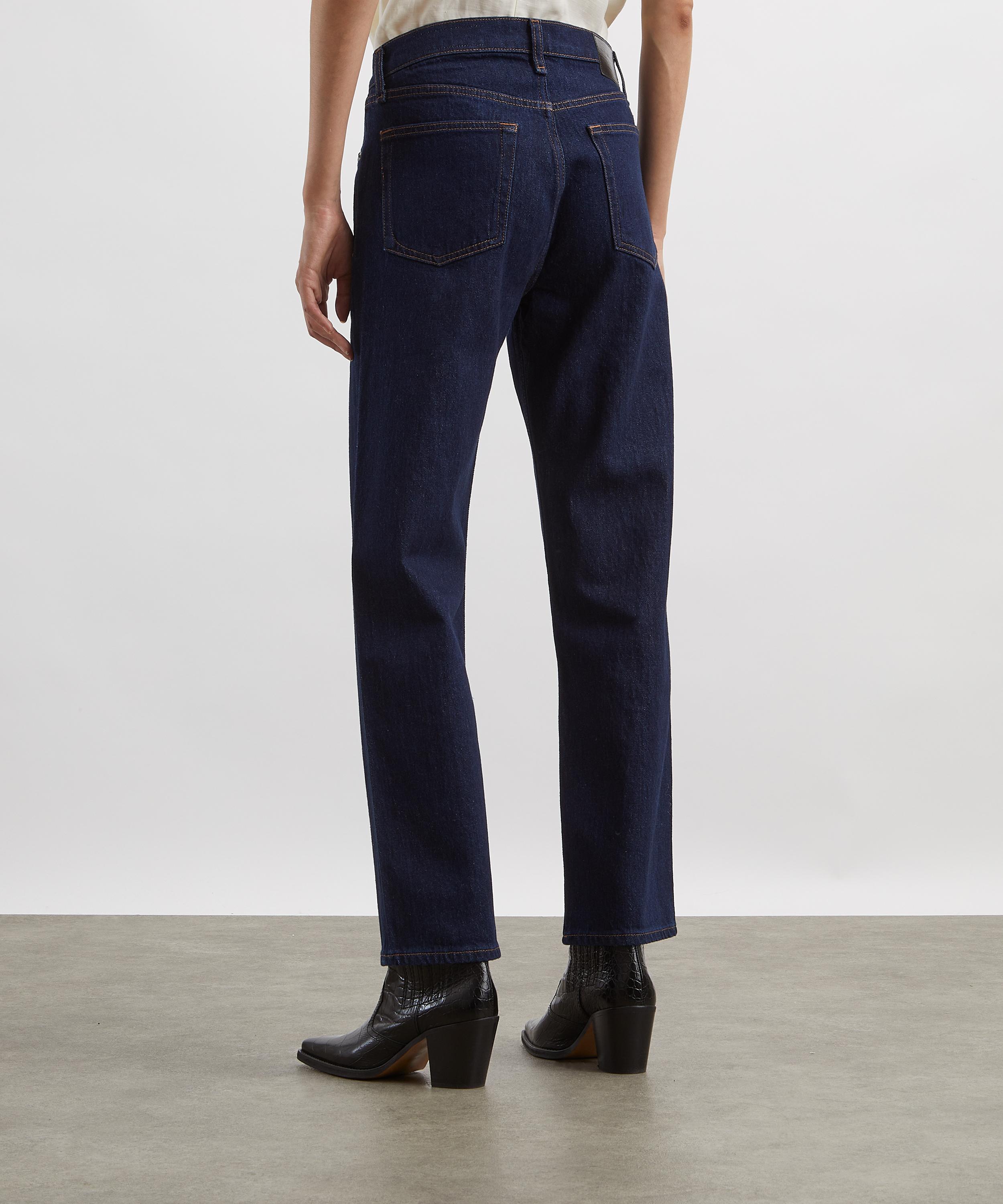 Rag & Bone - Harlow Straight-Leg Jeans in Dark Rinse image number 3