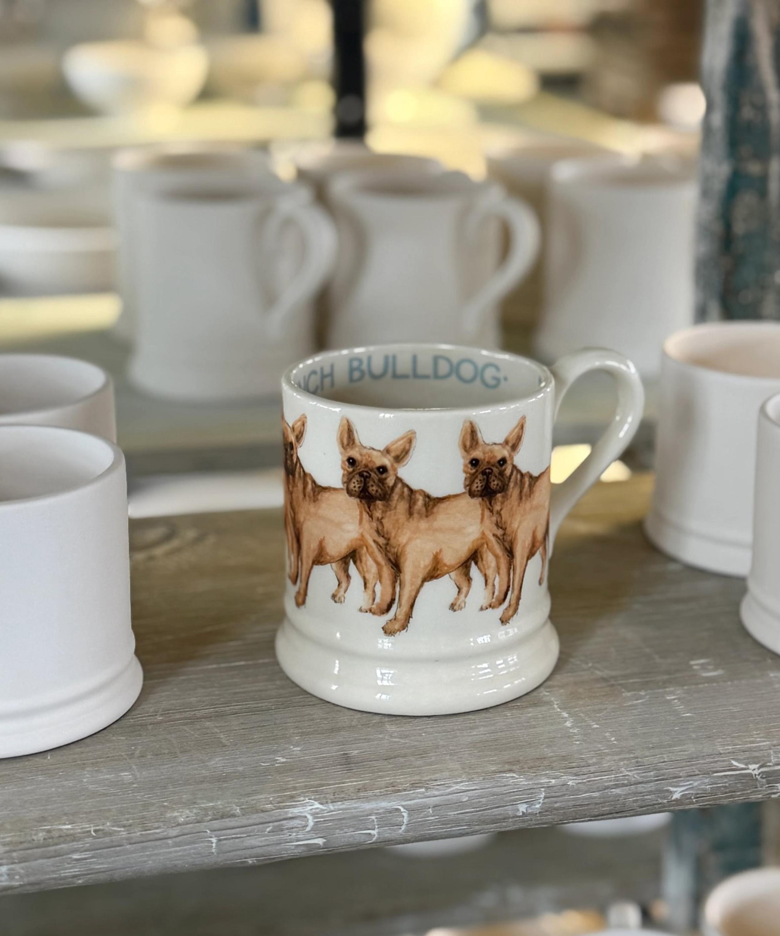 Emma Bridgewater - French Bulldog Half-Pint Mug image number 3