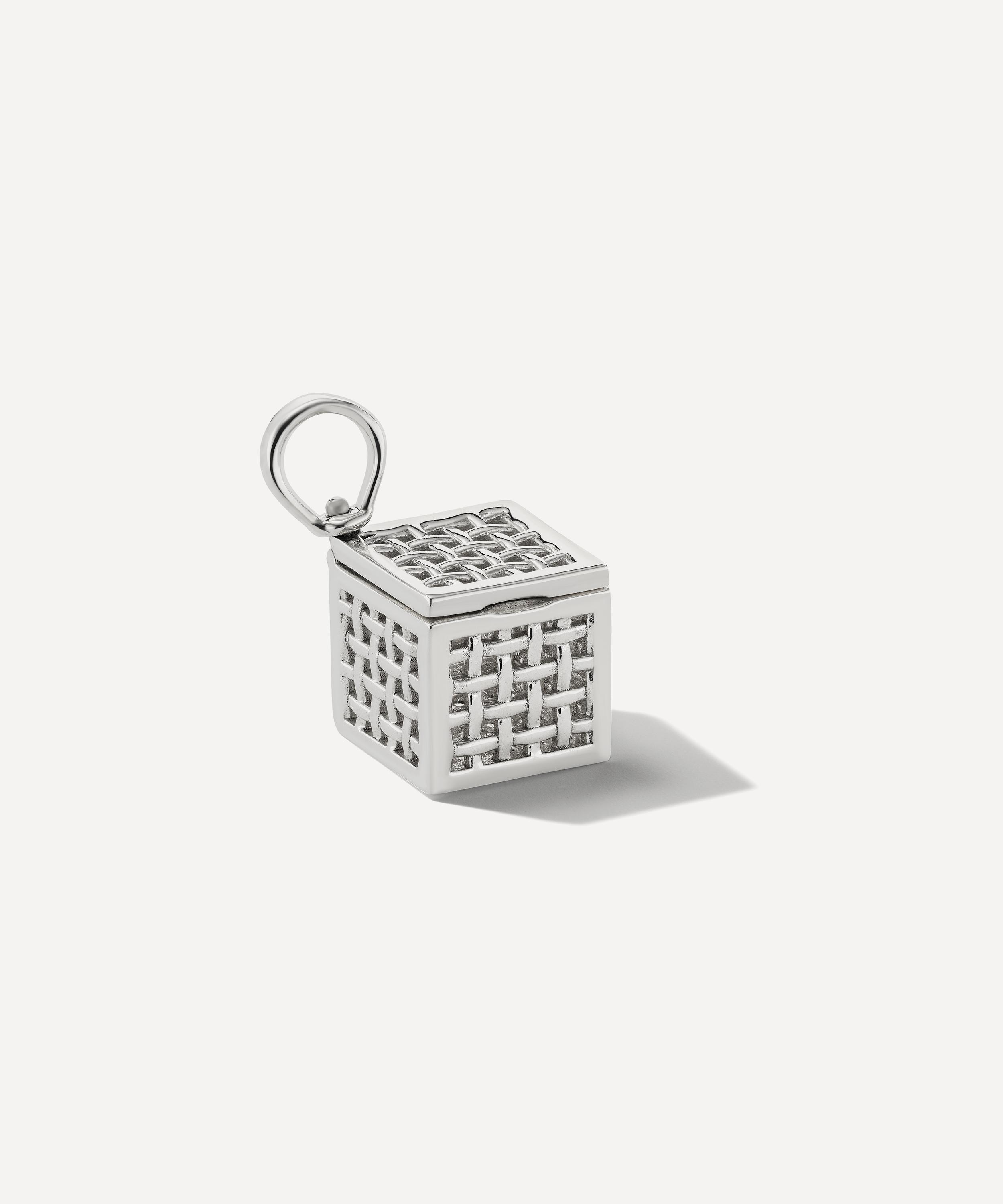 Marla Aaron - Sterling Silver All Screen Box Charm