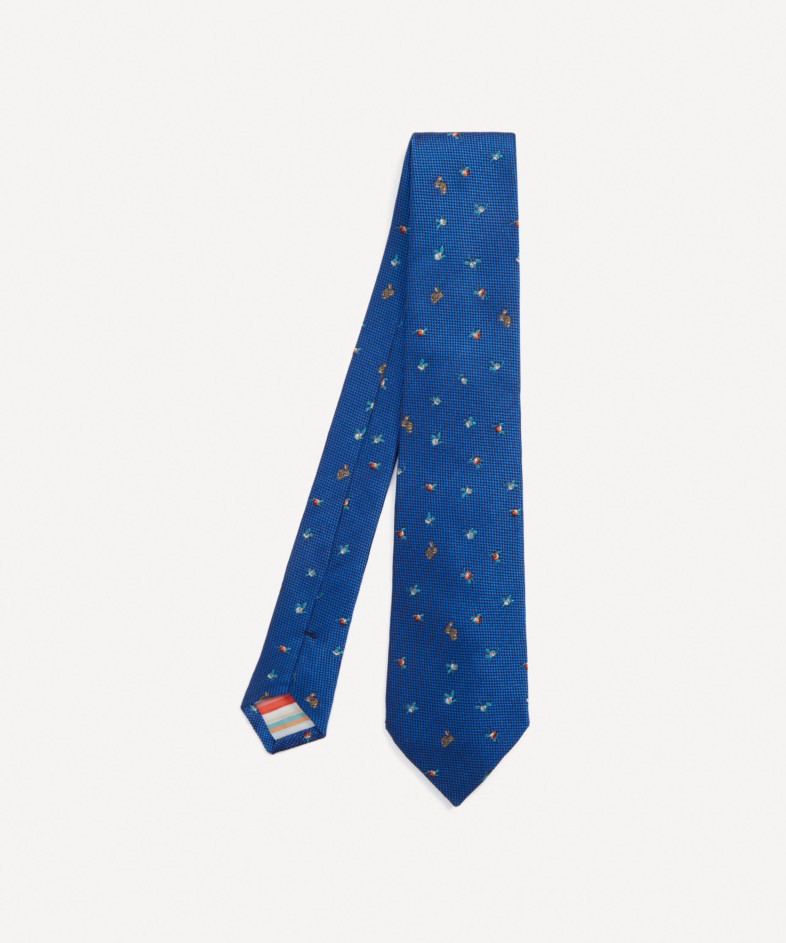Paul Smith - Floral Bunny Tie