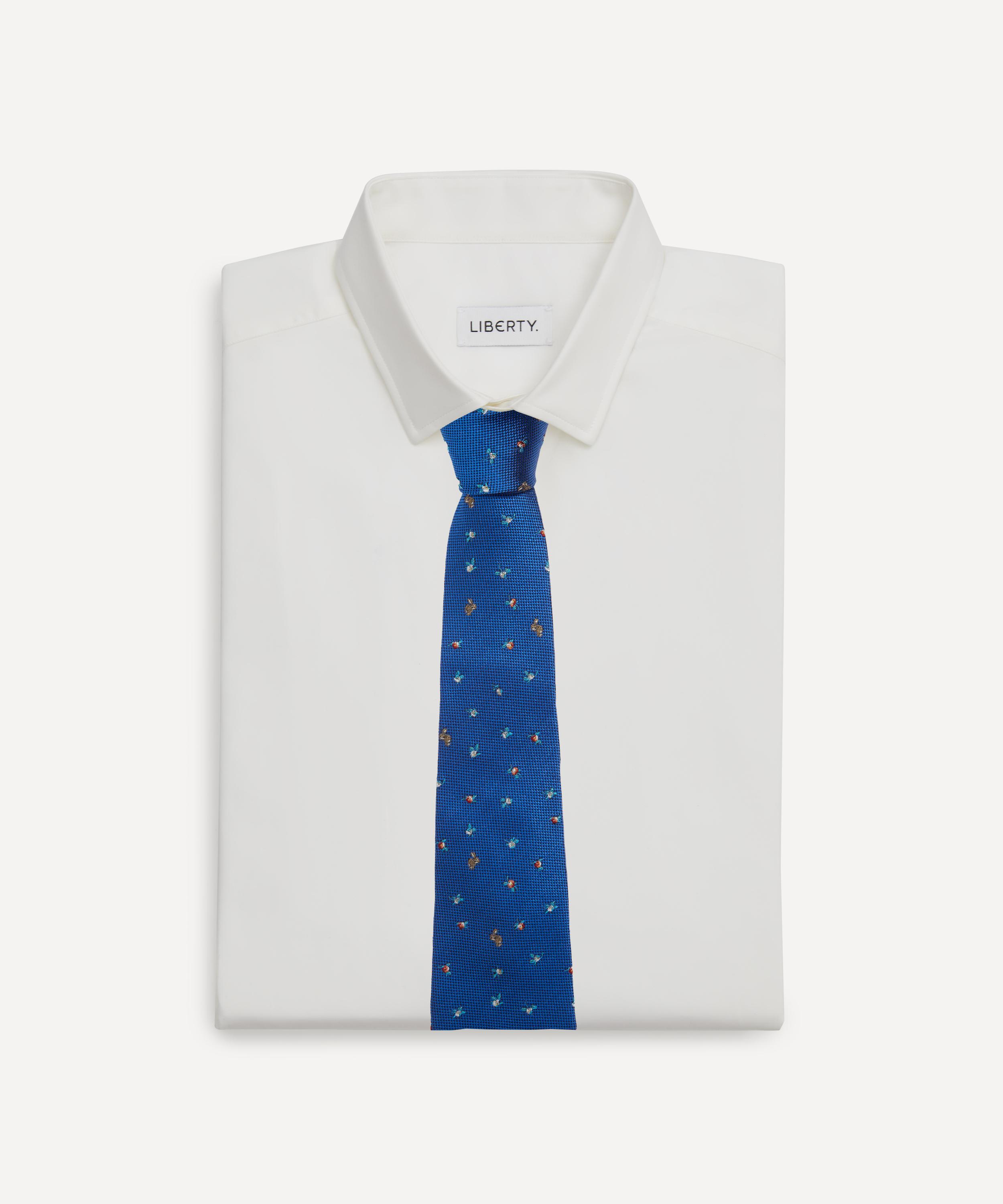Paul Smith - Floral Bunny Tie image number 1