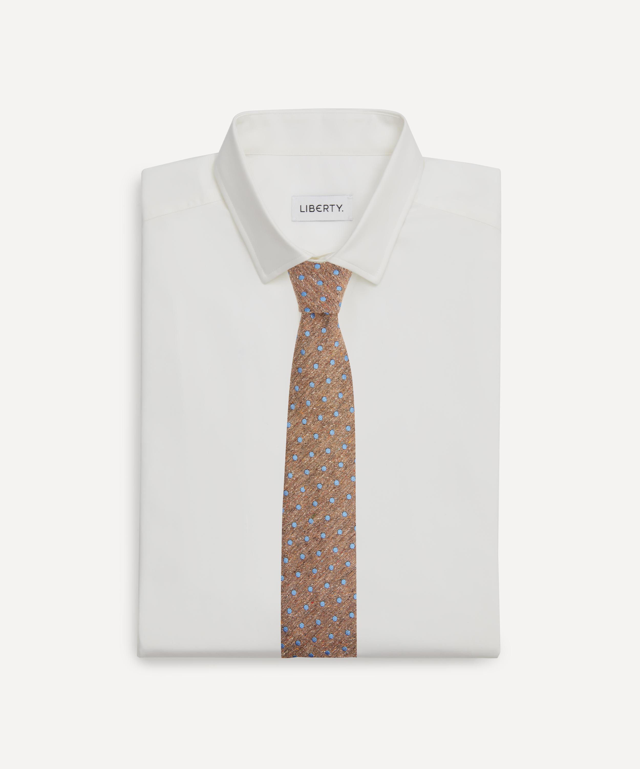 Paul Smith - Marl Polka Dot Tie image number 2