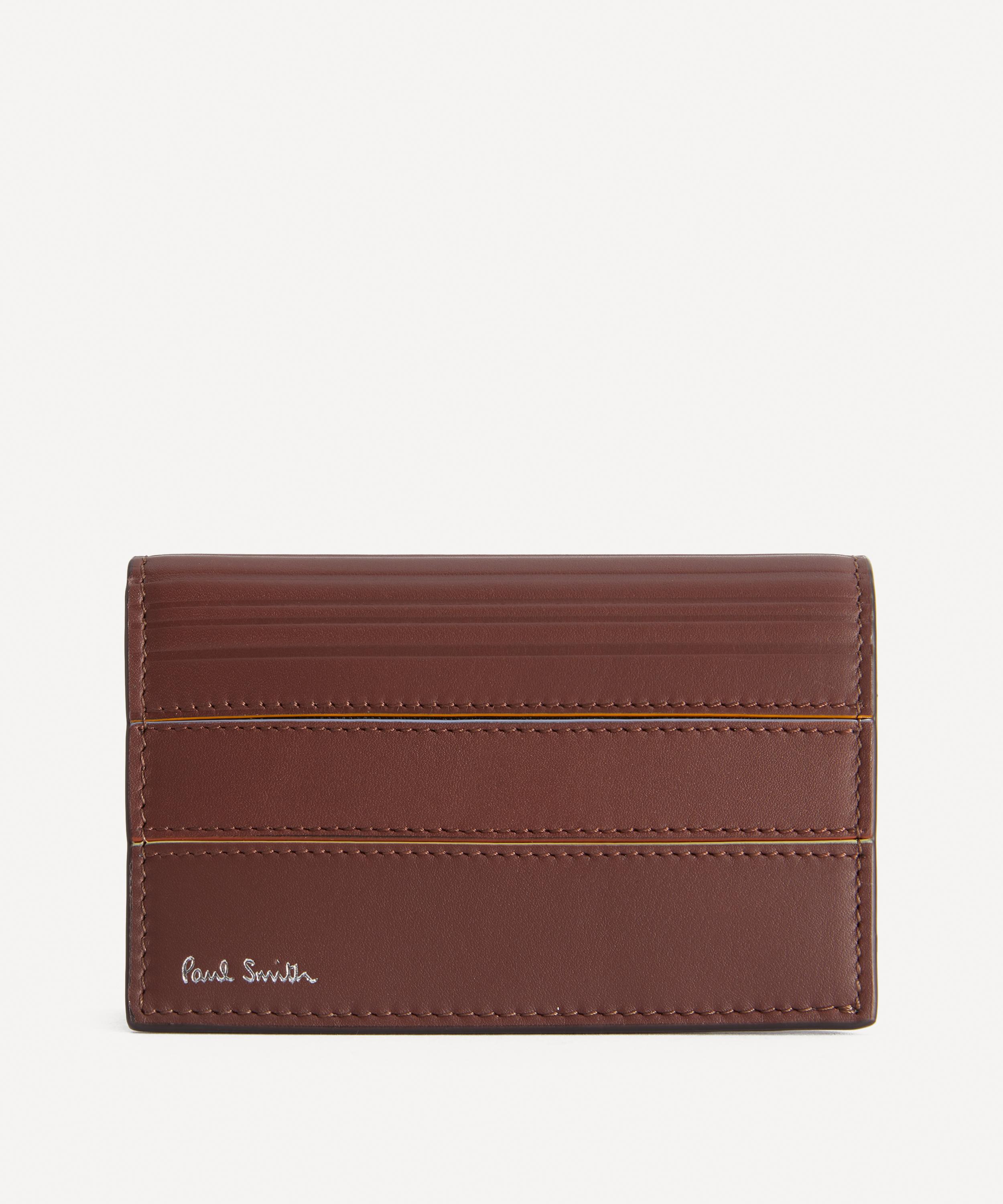 Paul Smith - Brown Panelled Leather Wallet