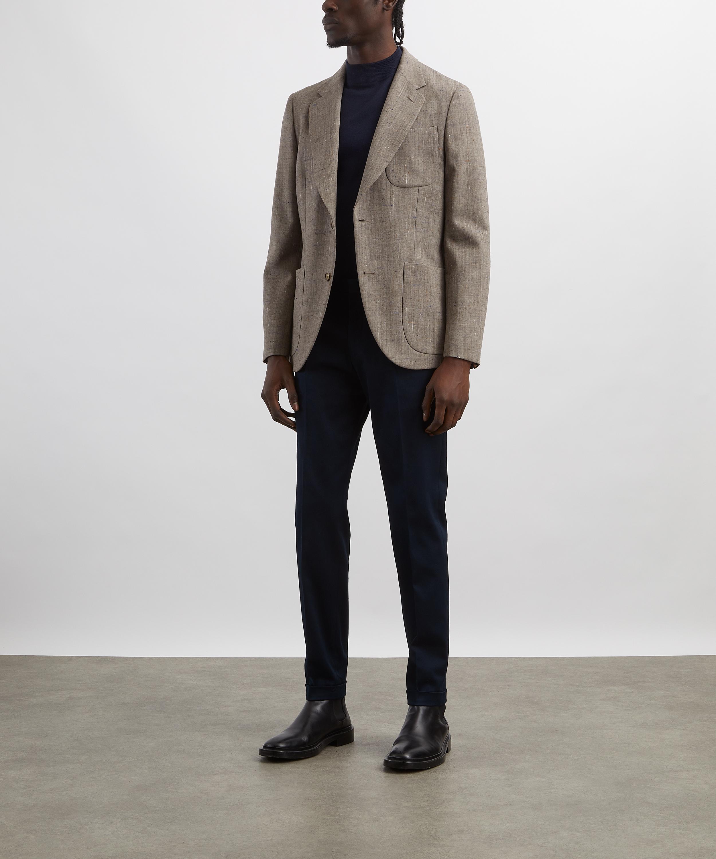 Paul Smith - Beige Flecked Wool-Viscose Single-Breasted Blazer image number 1