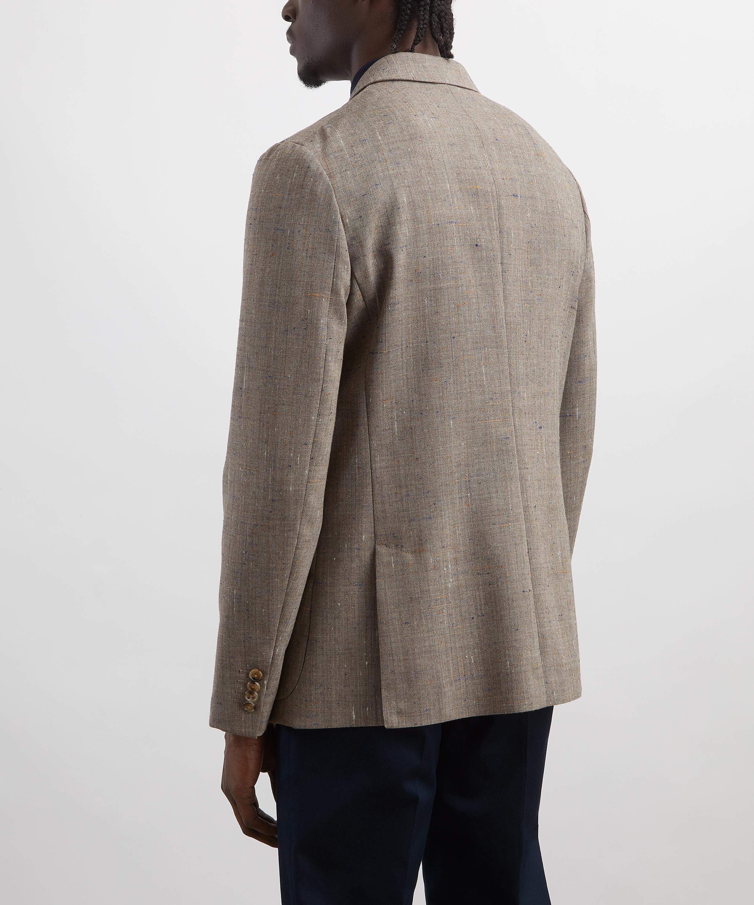Paul Smith - Beige Flecked Wool-Viscose Single-Breasted Blazer image number 3