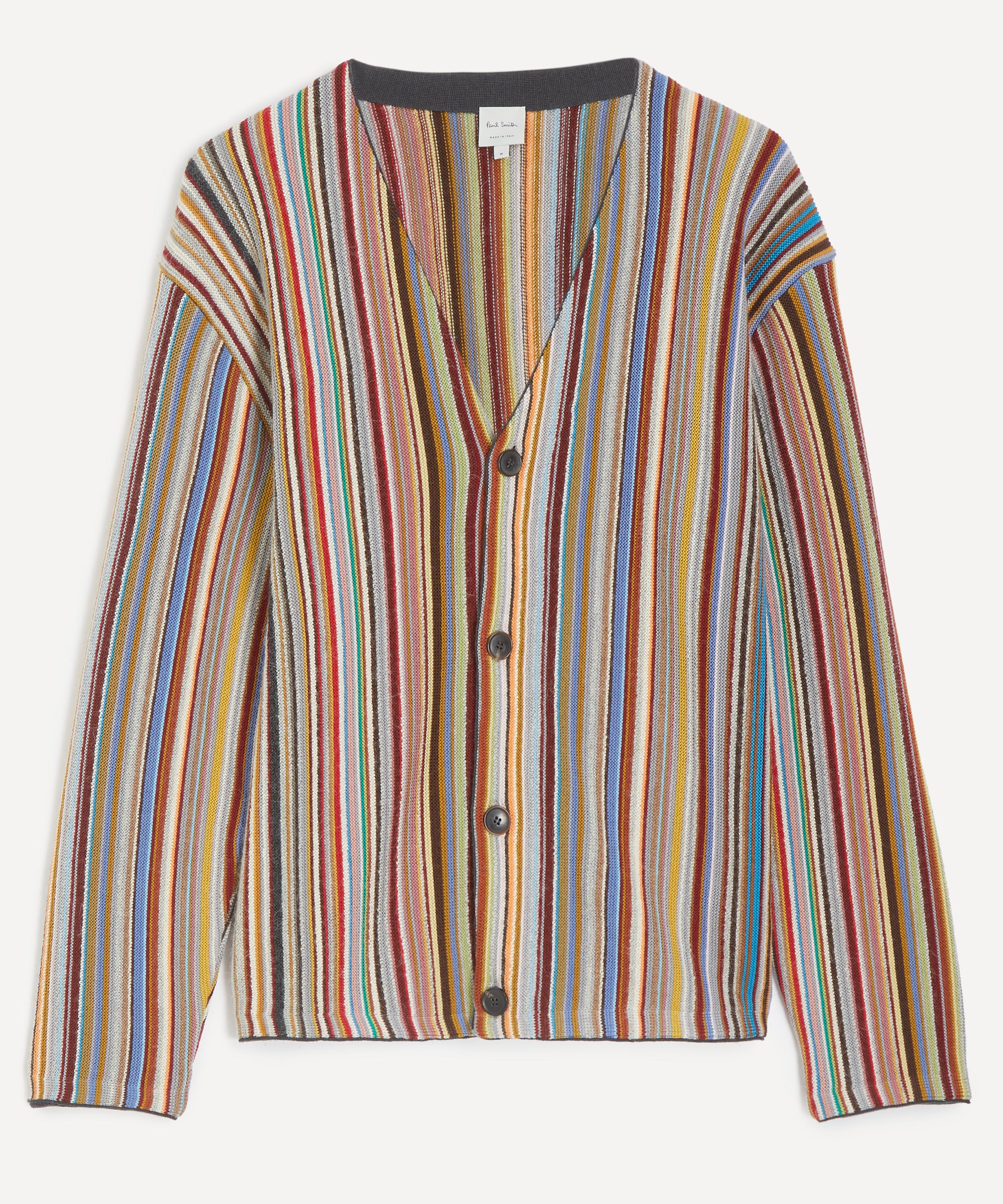 Paul Smith - Signature Stripe Merino Wool-Blend Cardigan
