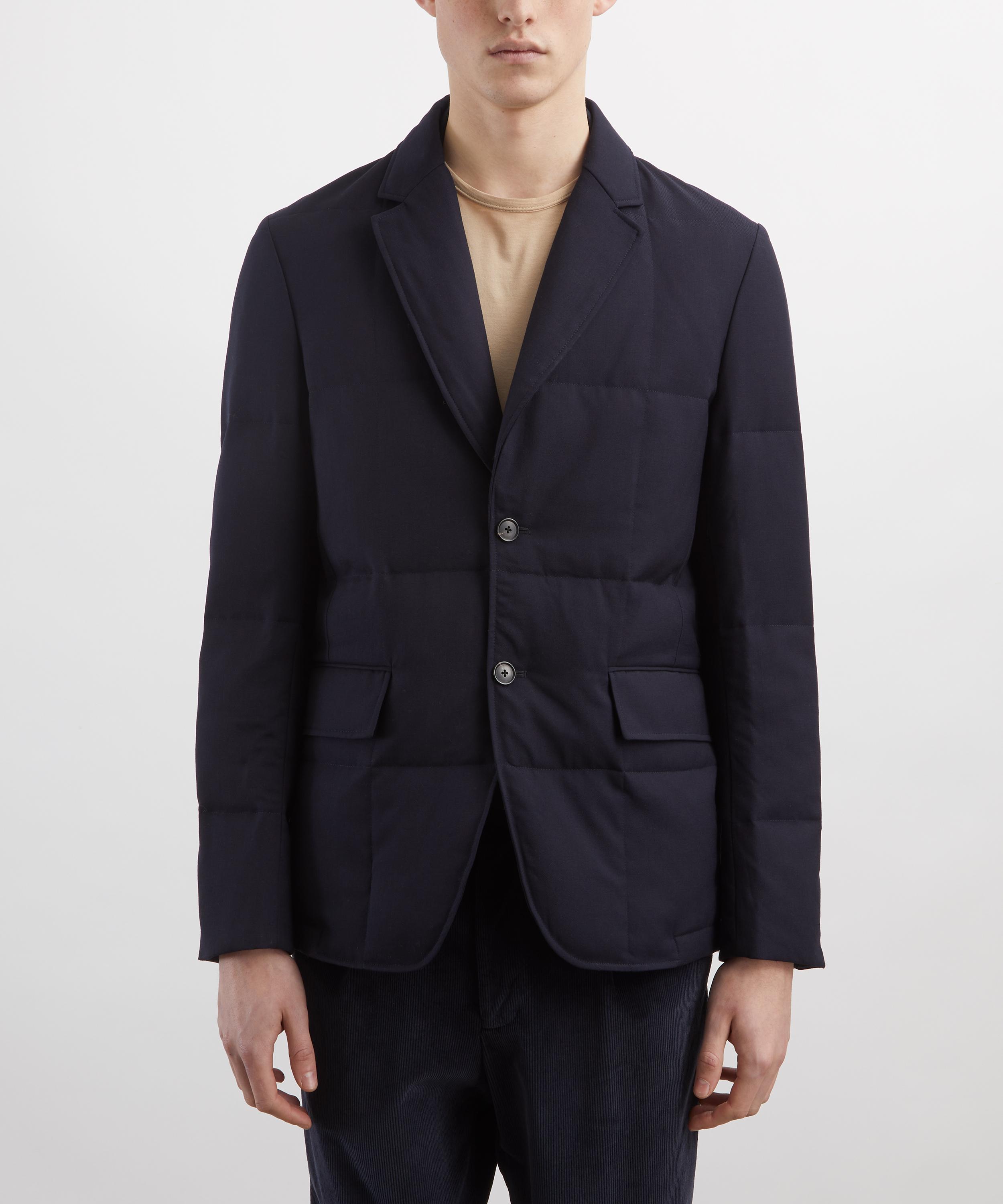 Paul Smith - Navy Blue Quilted Blazer image number 2