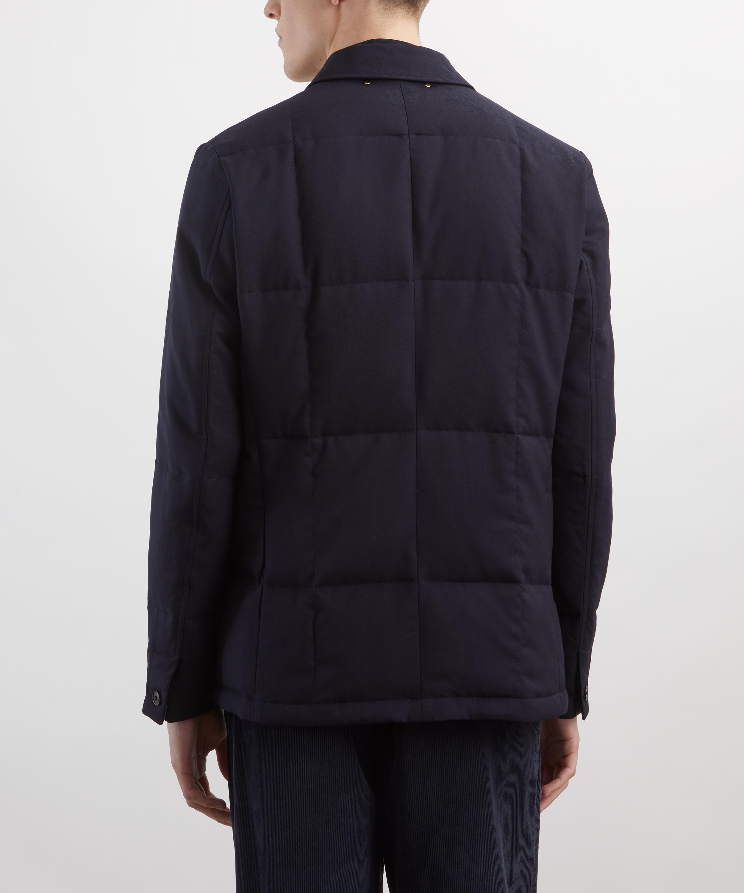 Paul Smith - Navy Blue Quilted Blazer image number 3