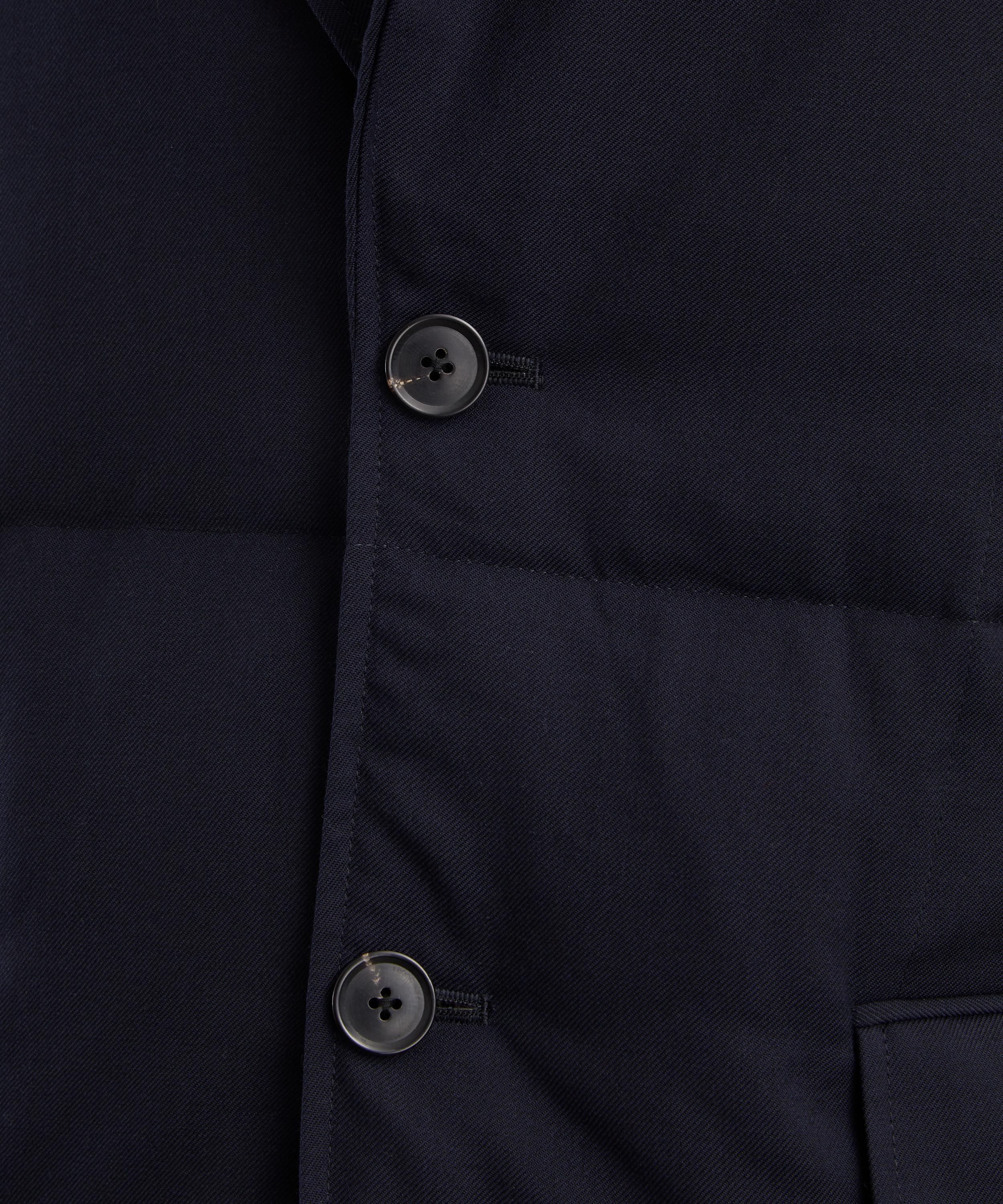 Paul Smith - Navy Blue Quilted Blazer image number 4