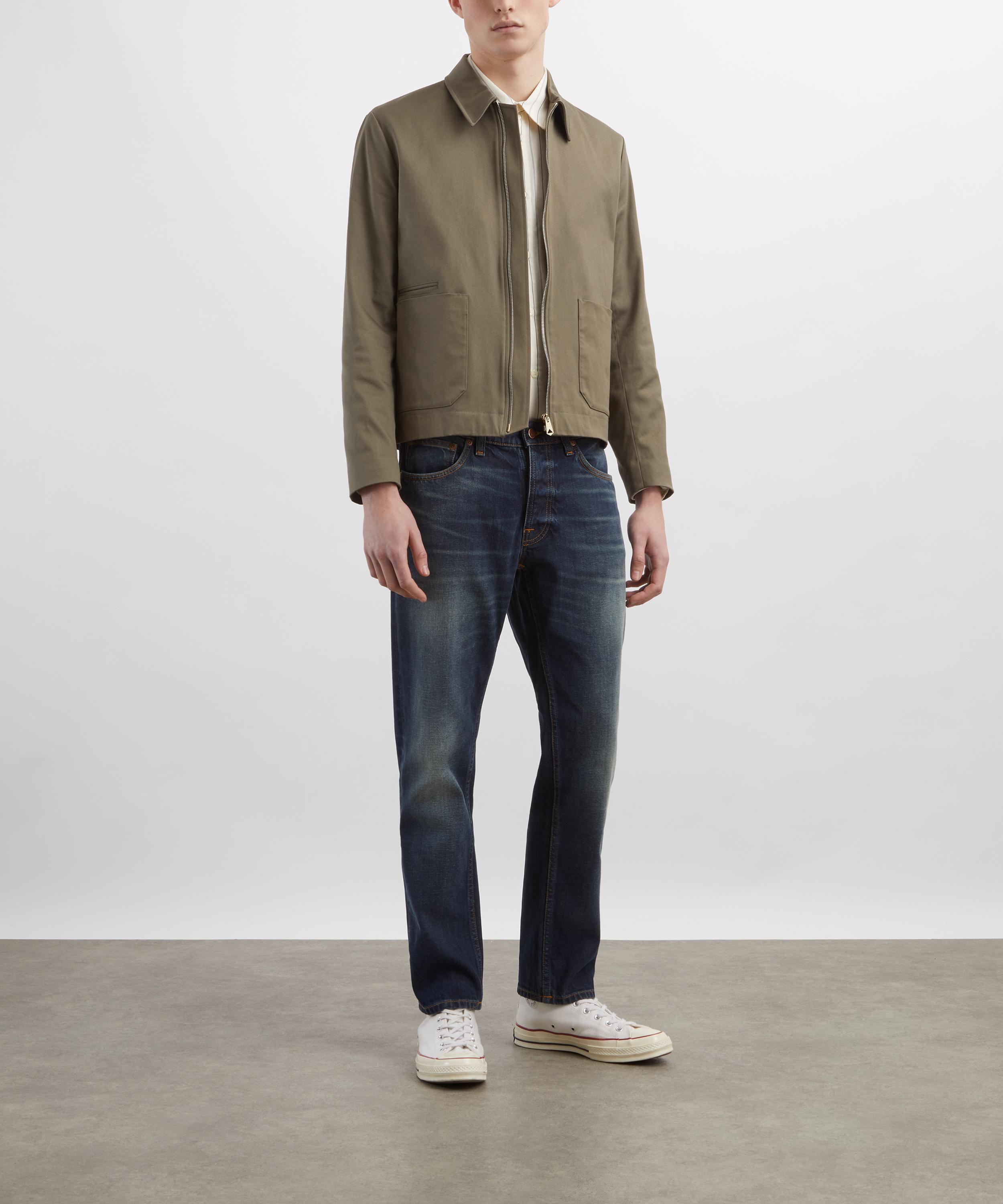 Paul Smith - Taupe Stretch-Cotton Jacket image number 1