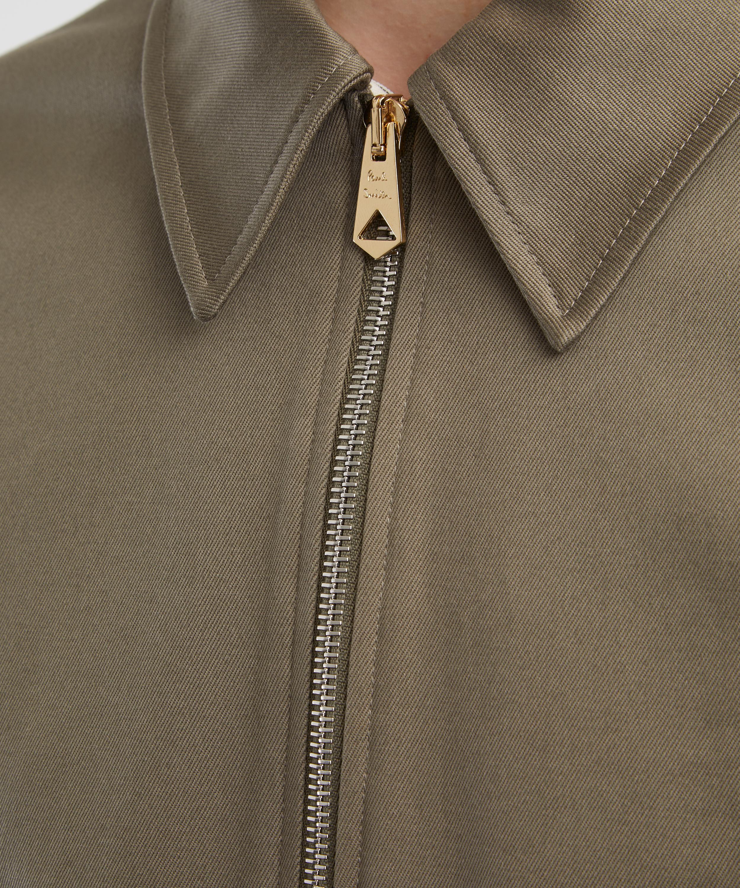 Paul Smith - Taupe Stretch-Cotton Jacket image number 4