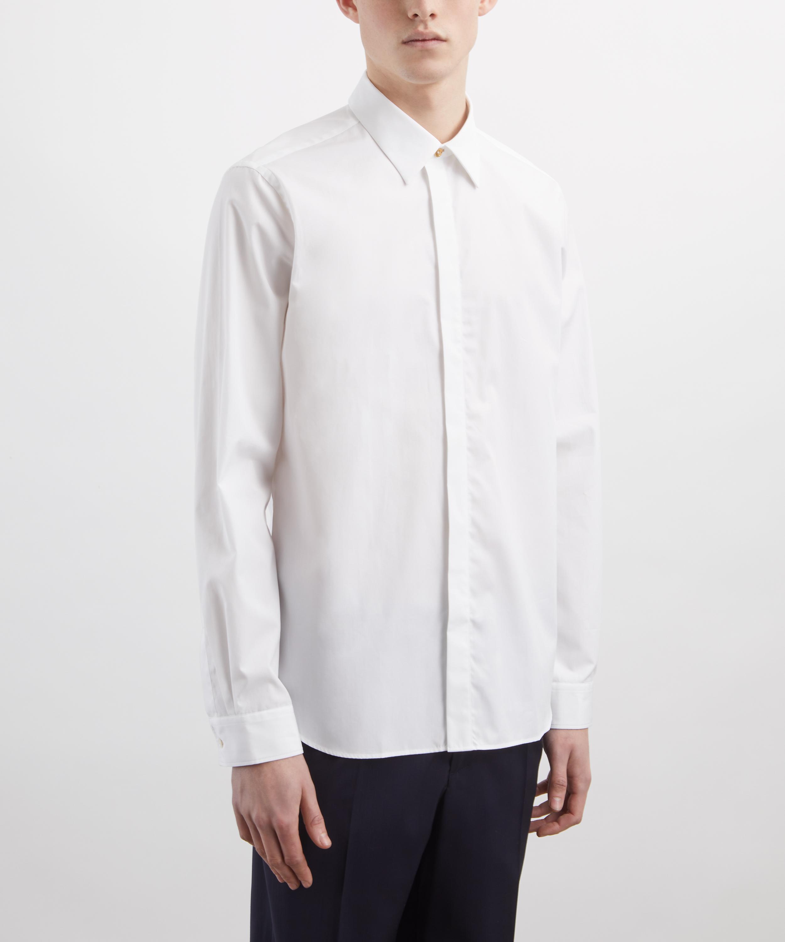 Paul Smith - Slim Cotton Poplin Shirt image number 2