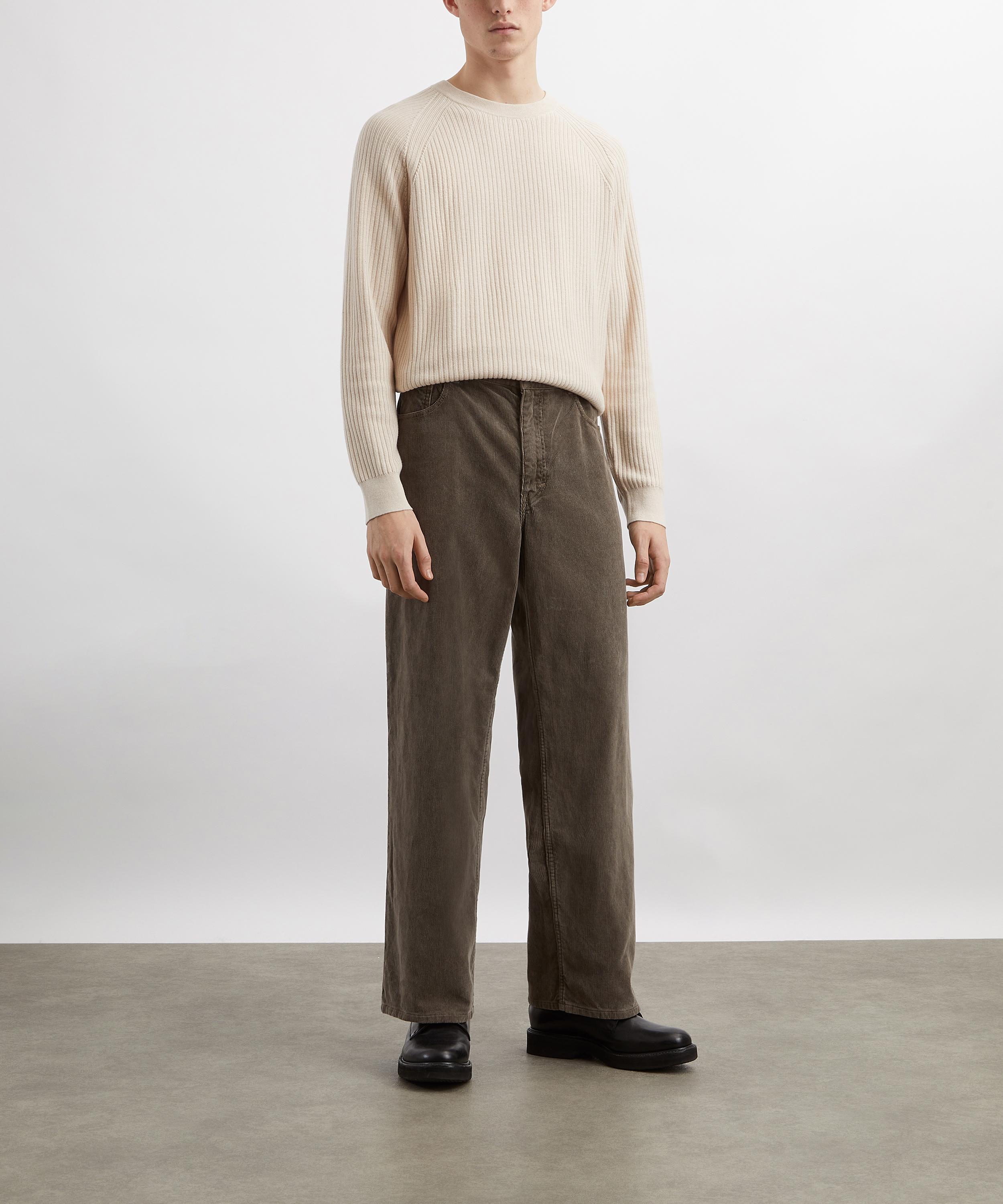 Paul Smith - Merino Wool-Cotton Ribbed Jumper image number 1