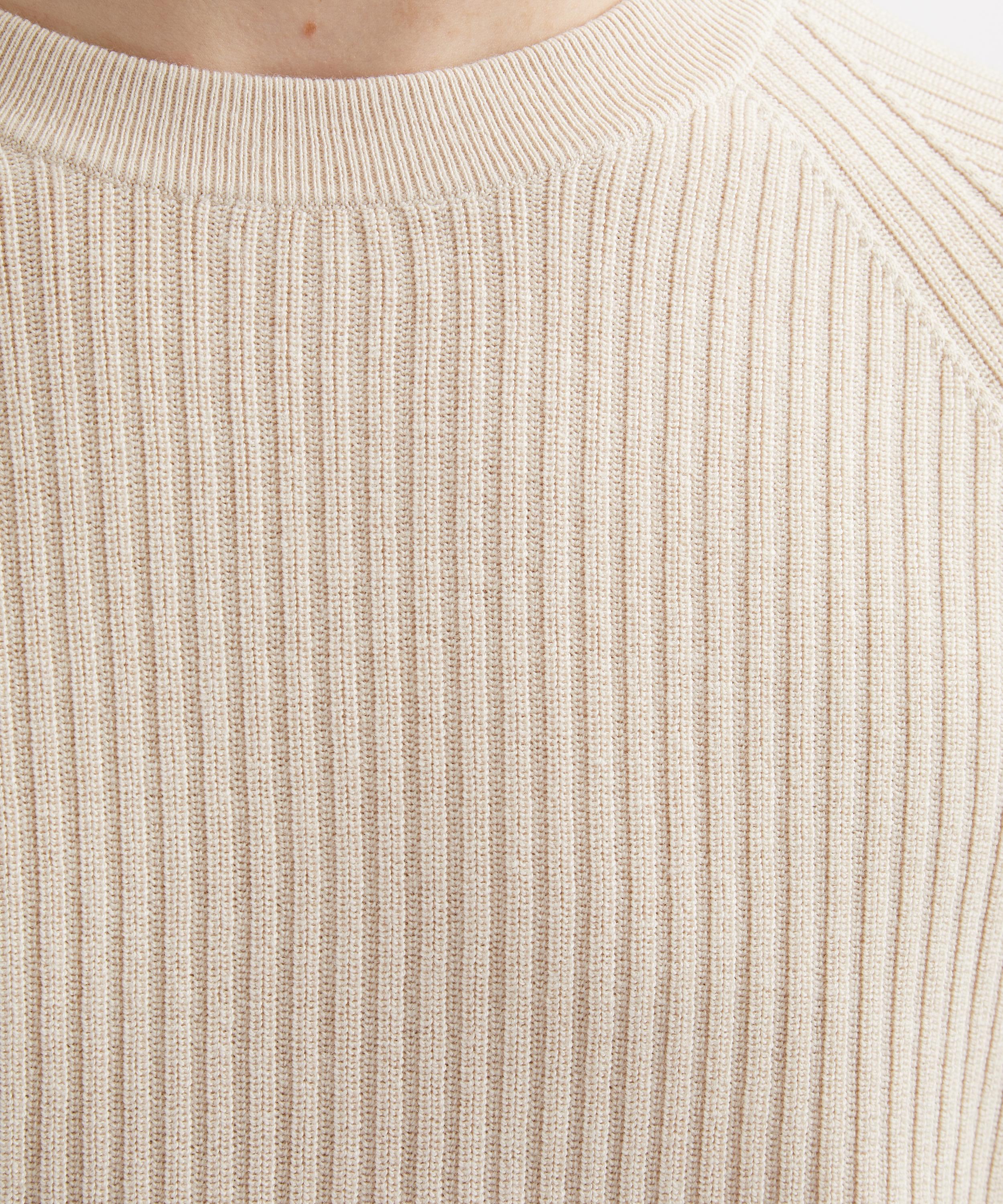 Paul Smith - Merino Wool-Cotton Ribbed Jumper image number 4