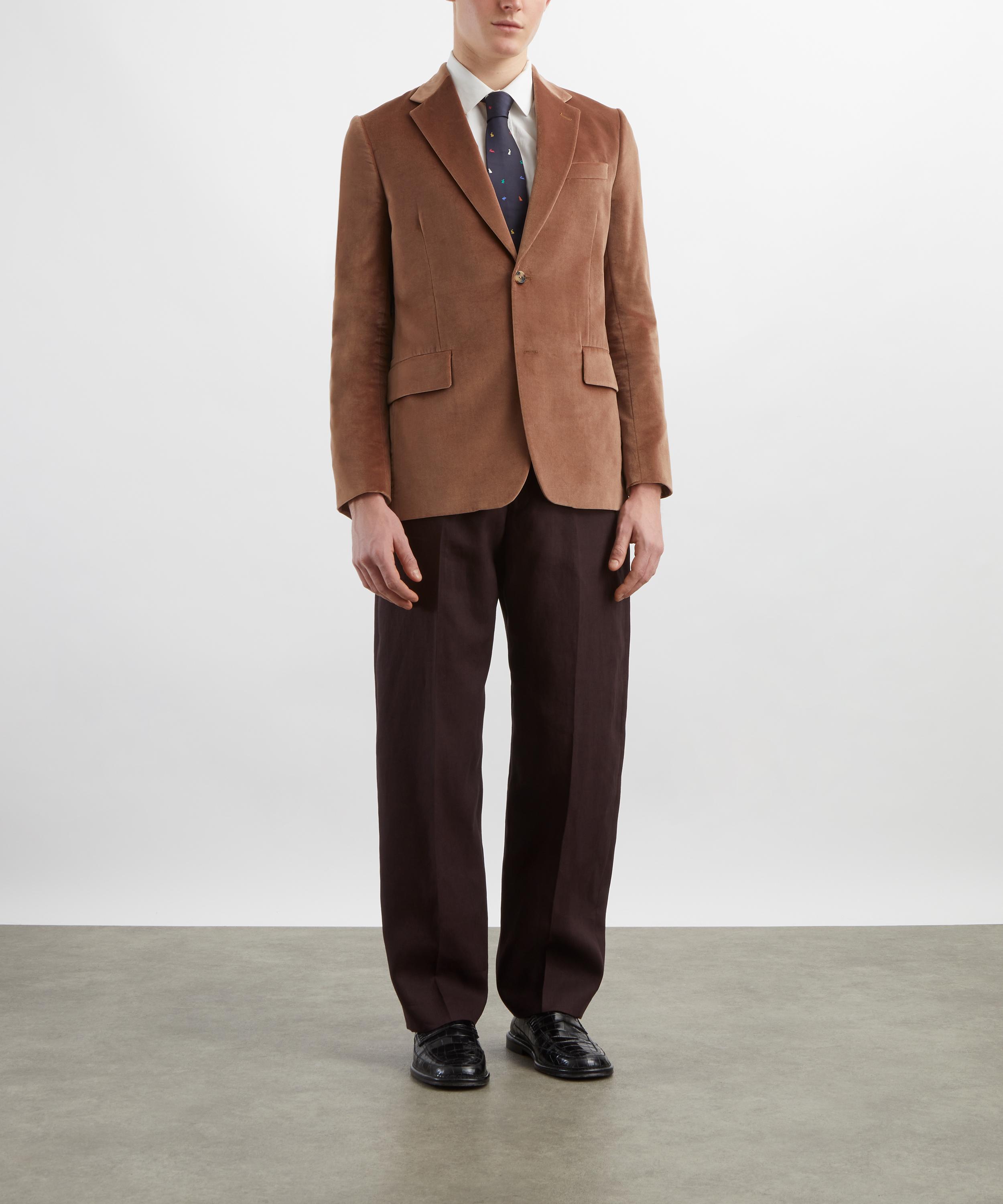 Paul Smith - Velvet Tailored Two-Button Jacket image number 1