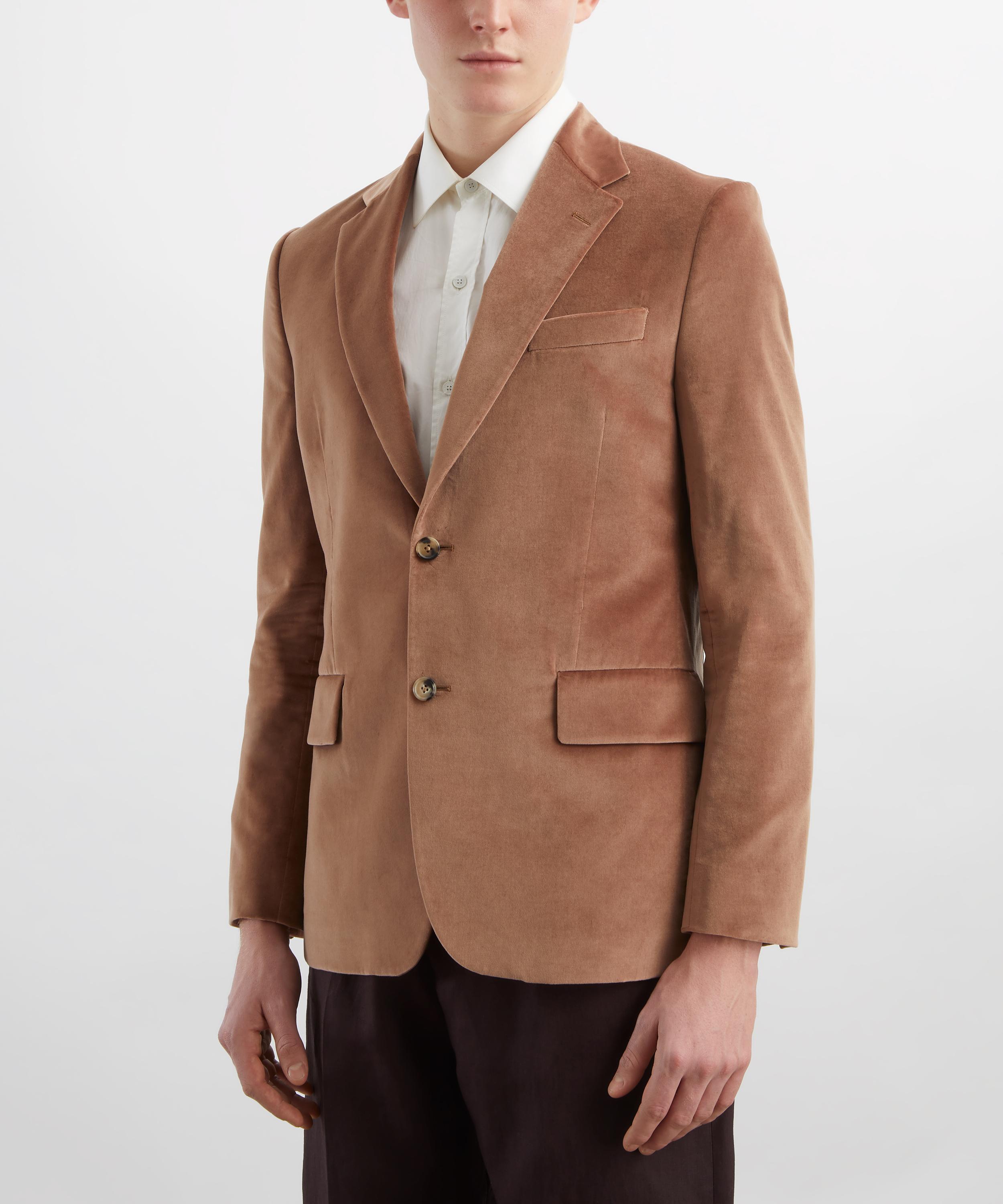 Paul Smith - Velvet Tailored Two-Button Jacket image number 2