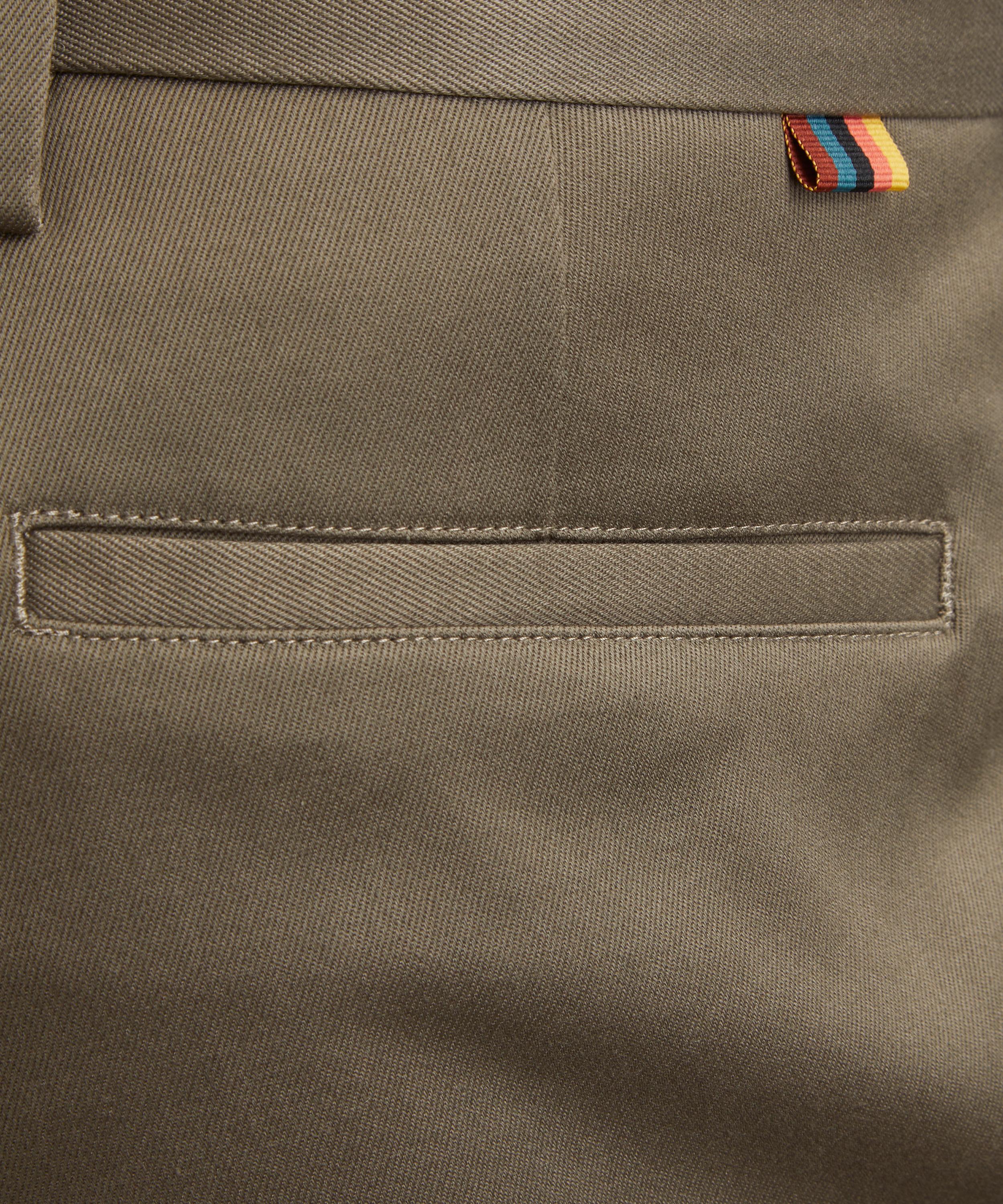 Paul Smith - Slim-Fit Washed Navy Stretch-Cotton Chino Trousers image number 4