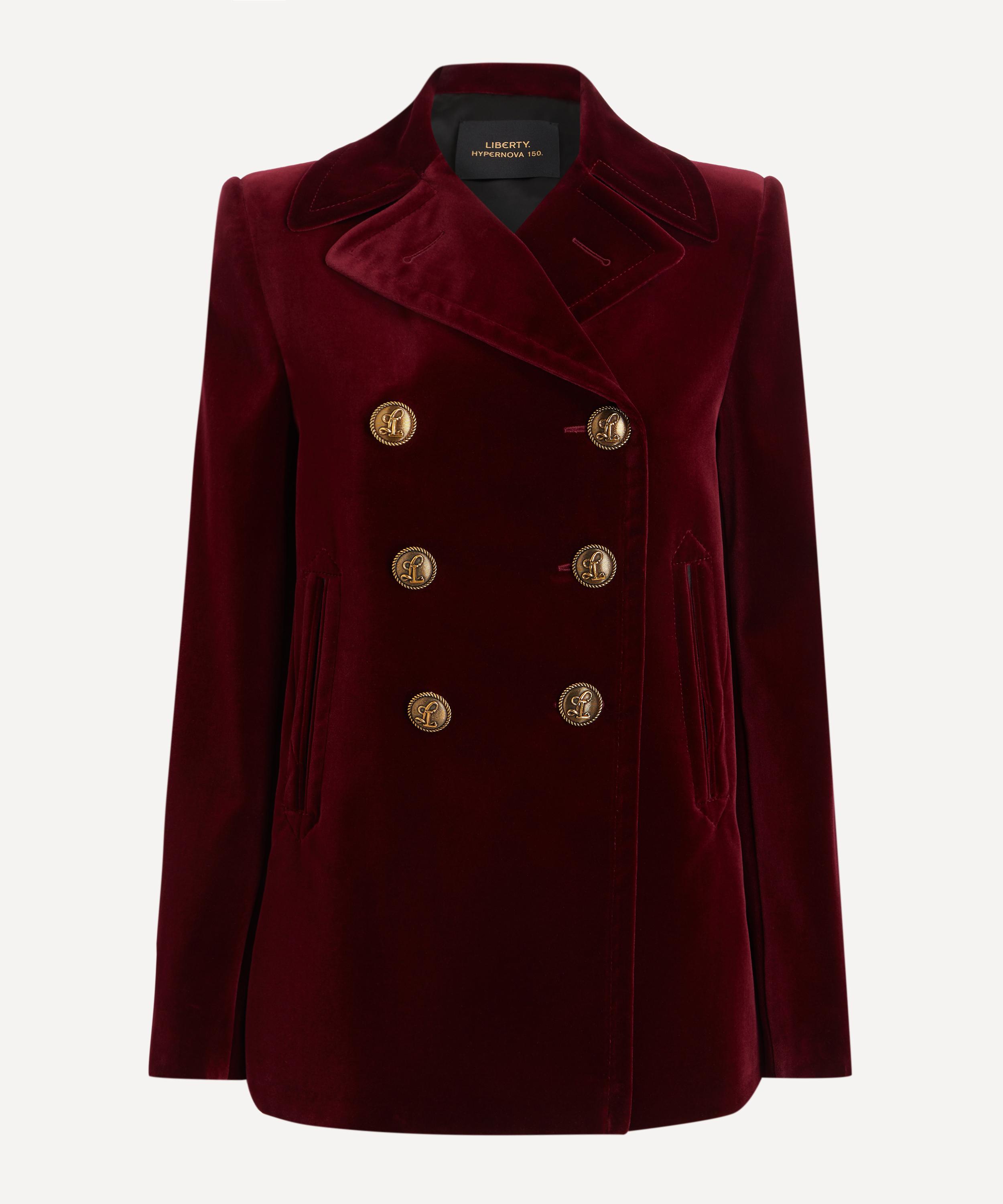 Liberty - HYPERNOVA 150 || The Hackney Velvet Peacoat