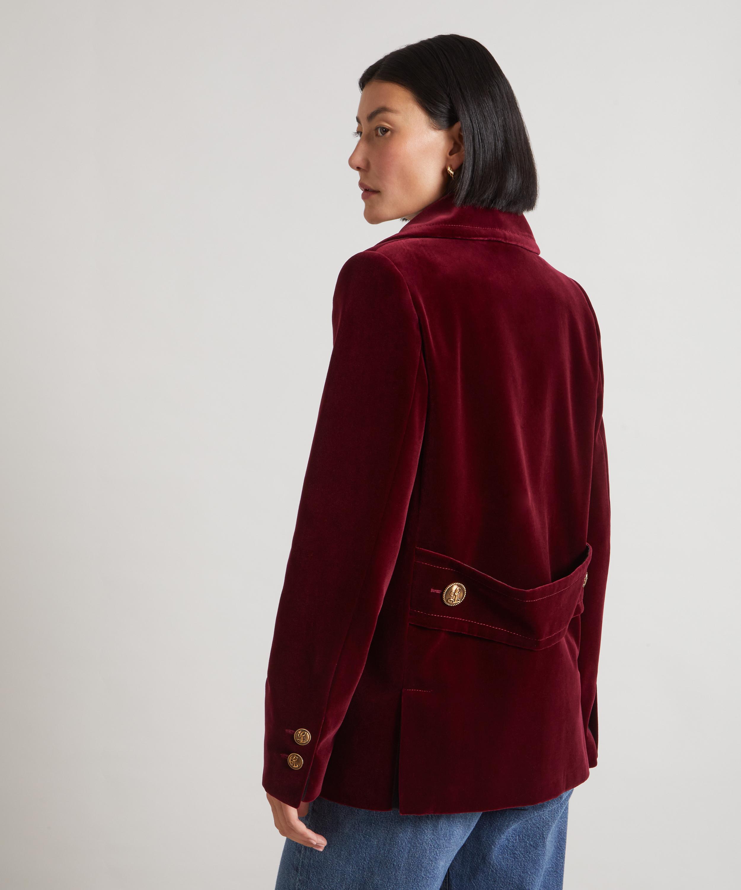 Liberty - HYPERNOVA 150 || The Hackney Velvet Peacoat image number 3