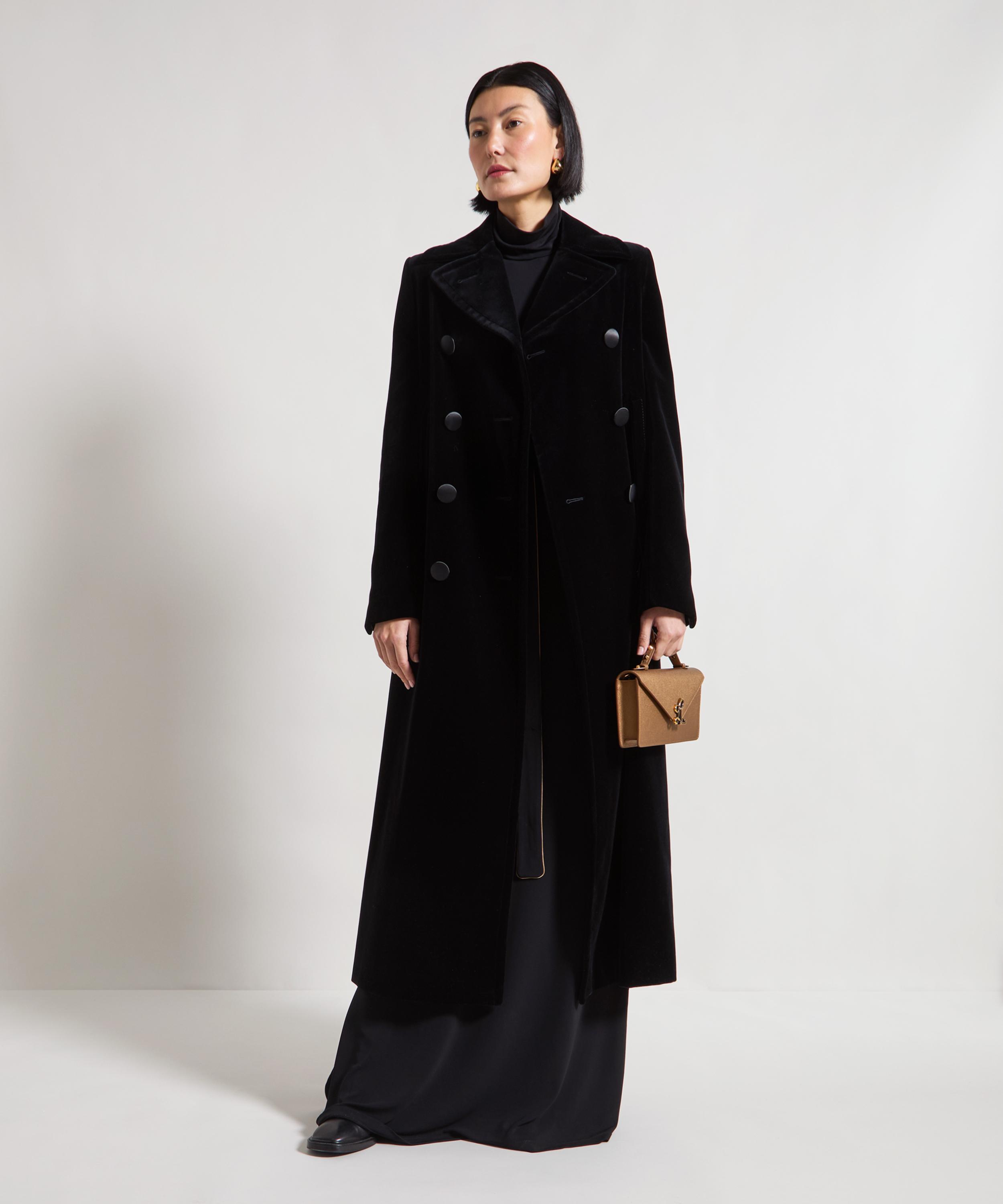 Liberty - HYPERNOVA 150 || The Holland Long Velvet Peacoat image number 1