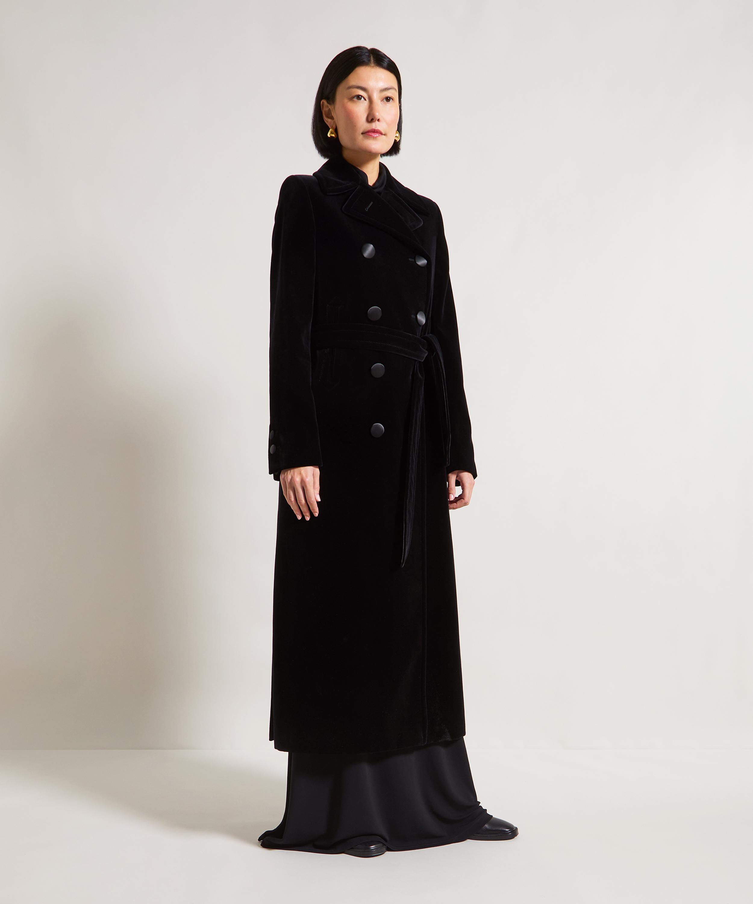 Liberty - HYPERNOVA 150 || The Holland Long Velvet Peacoat image number 2