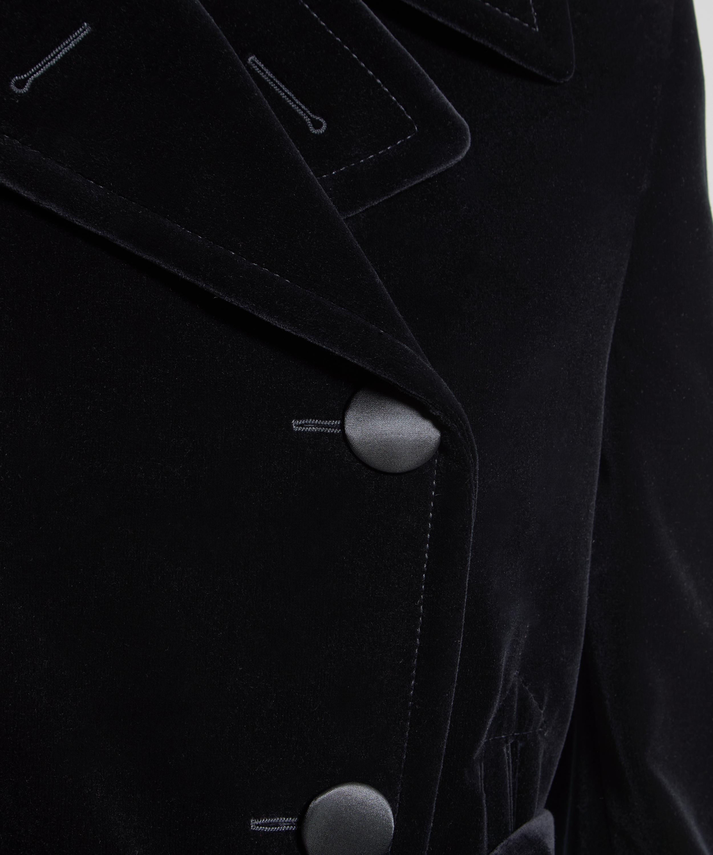 Liberty - HYPERNOVA 150 || The Holland Long Velvet Peacoat image number 4