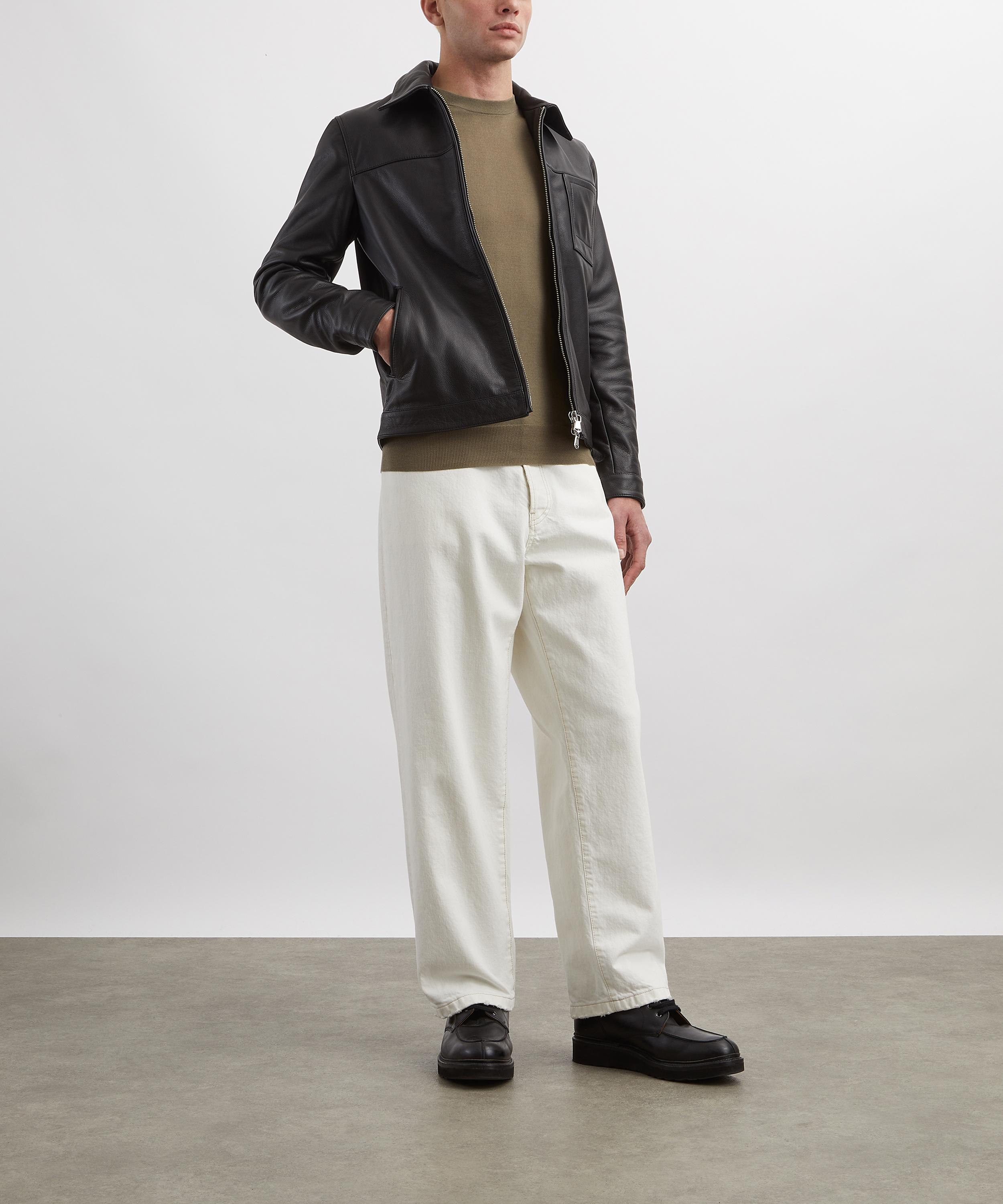 A.M - Leather Blouson Jacket image number 1