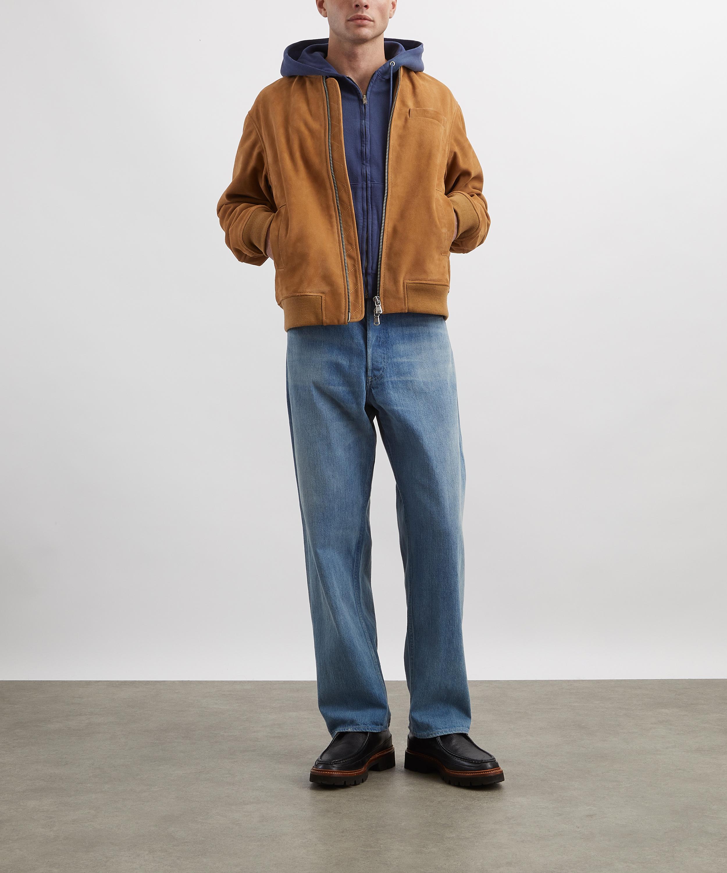 A.M - Suede Bomber Jacket image number 1