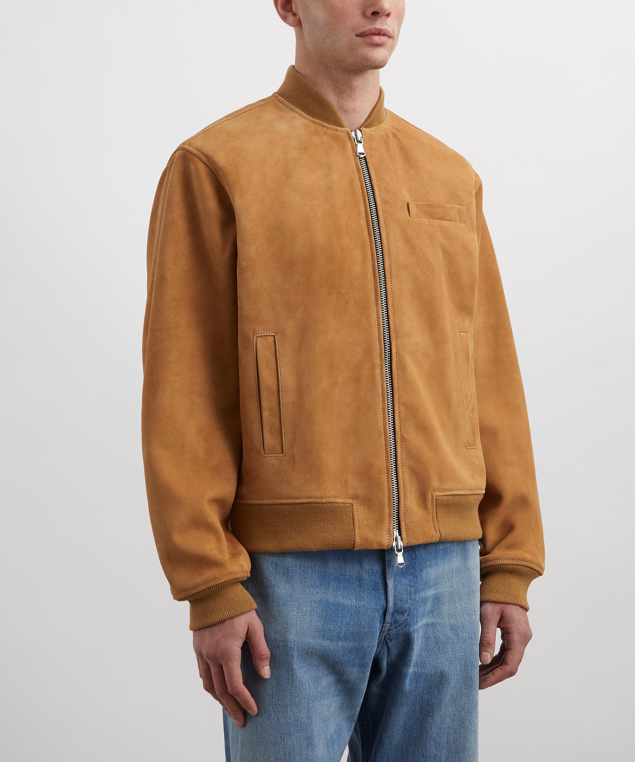 A.M - Suede Bomber Jacket image number 2