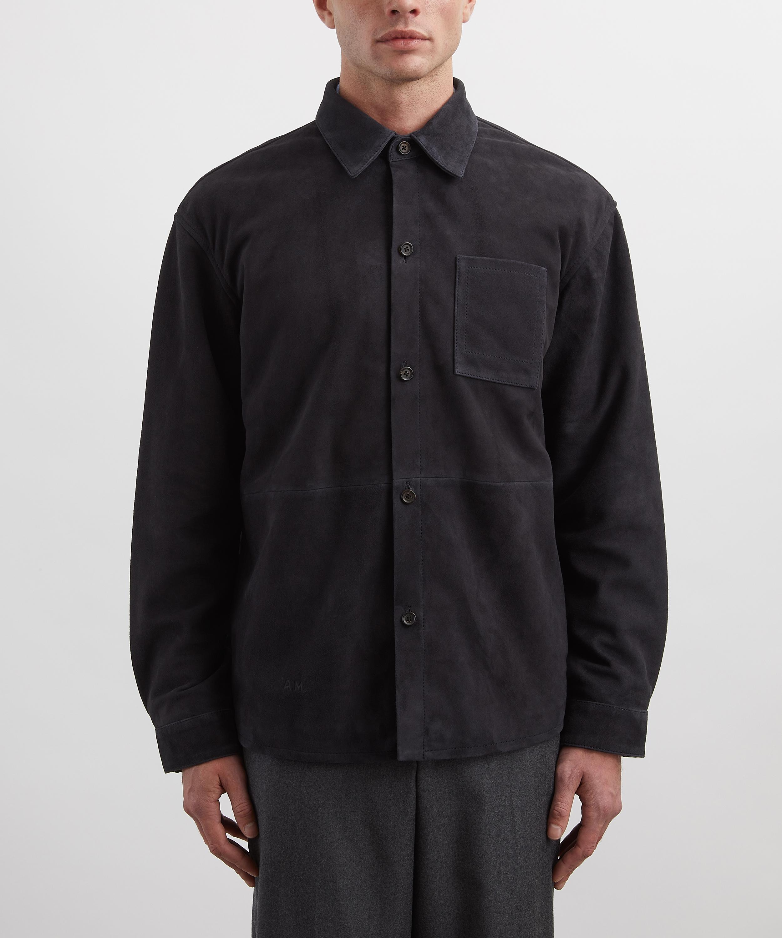 A.M - Suede Overshirt image number 2