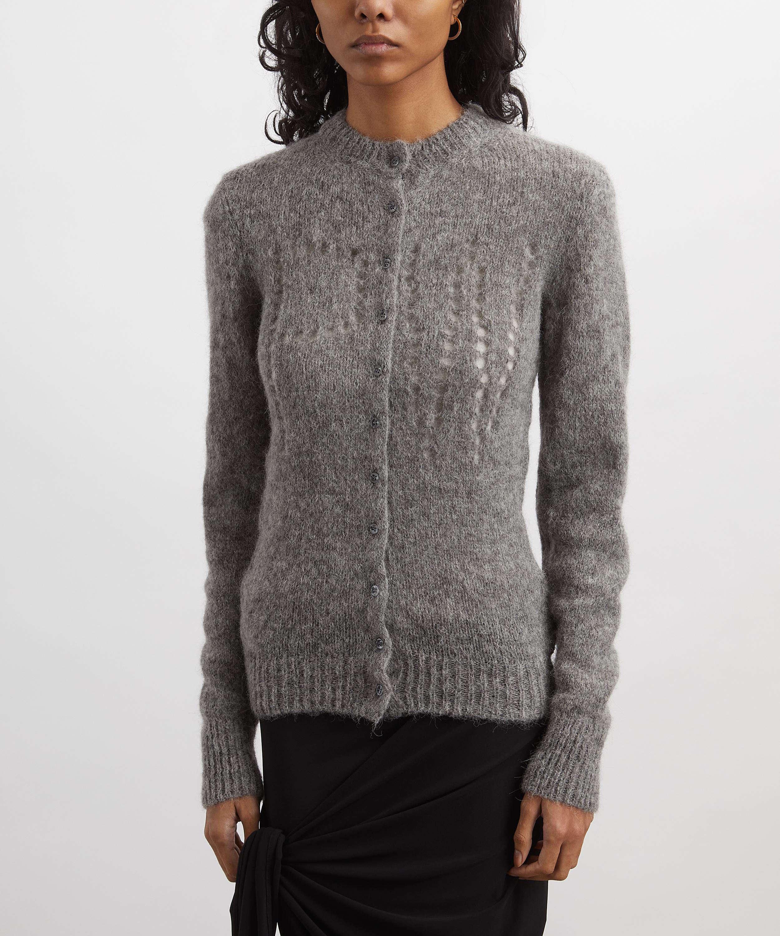 Paloma Wool - Dove Cut-Out Knit Cardigan image number 2