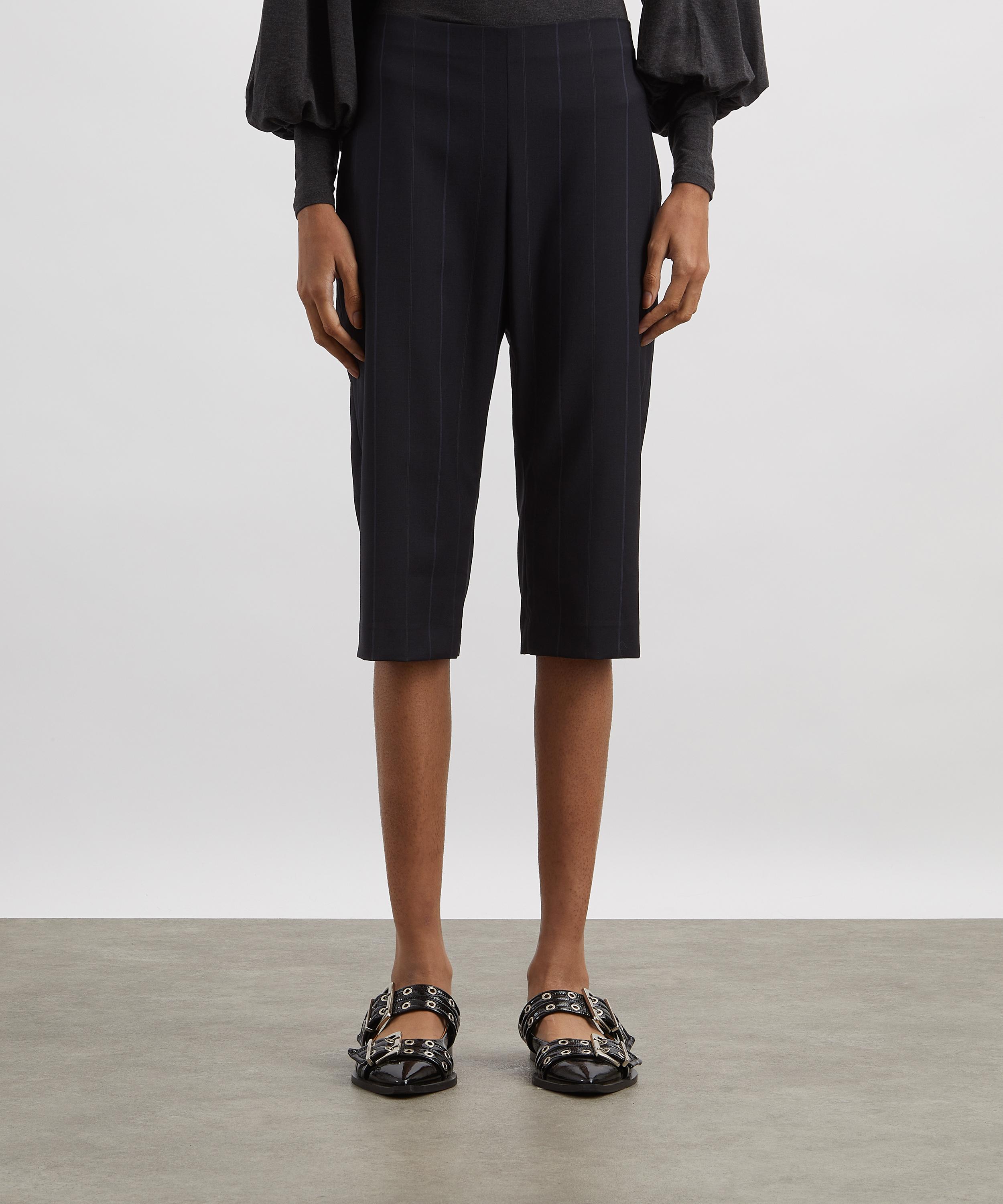 Paloma Wool - Tinas Pinstripe Capri Trousers image number 2