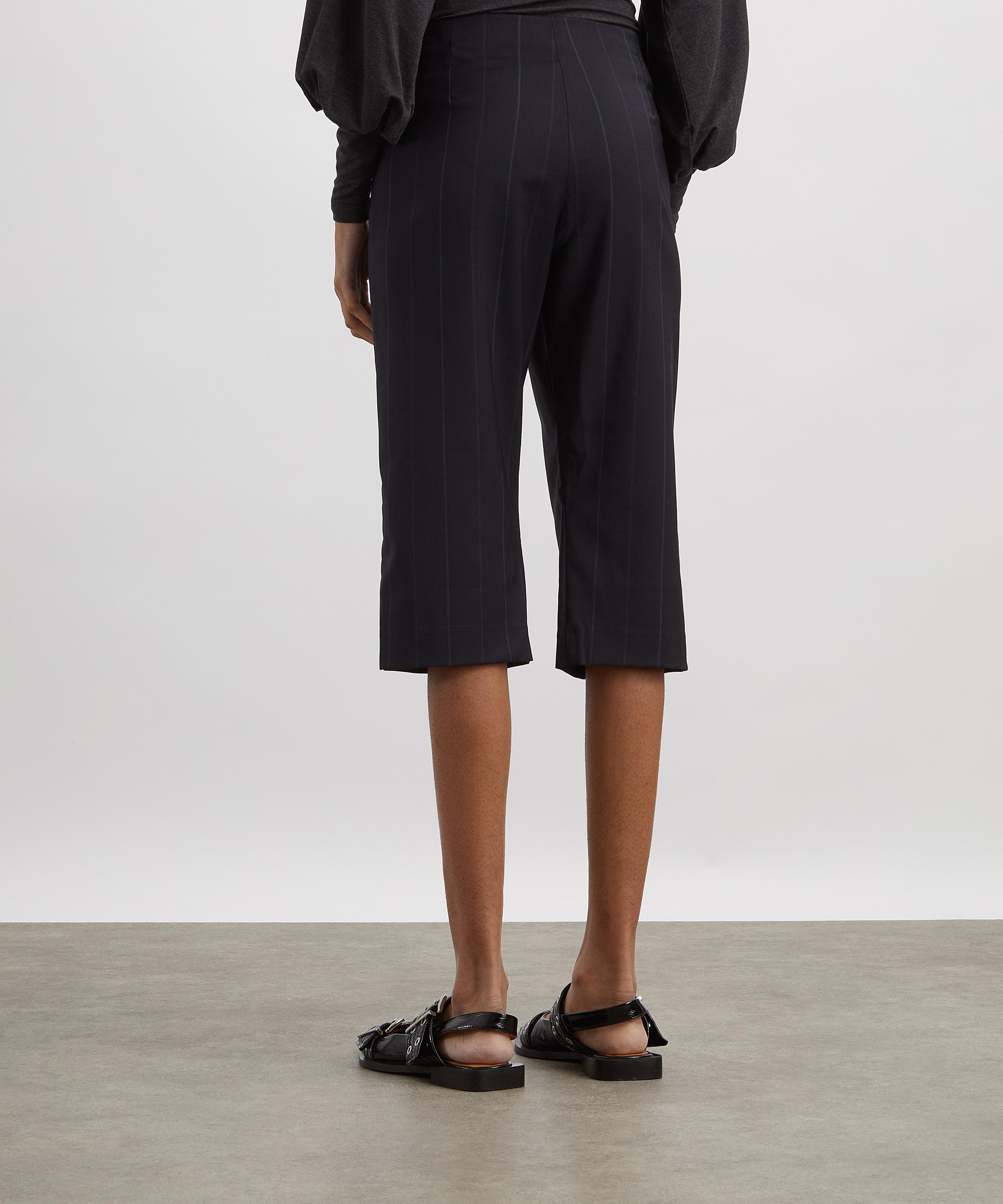 Paloma Wool - Tinas Pinstripe Capri Trousers image number 3