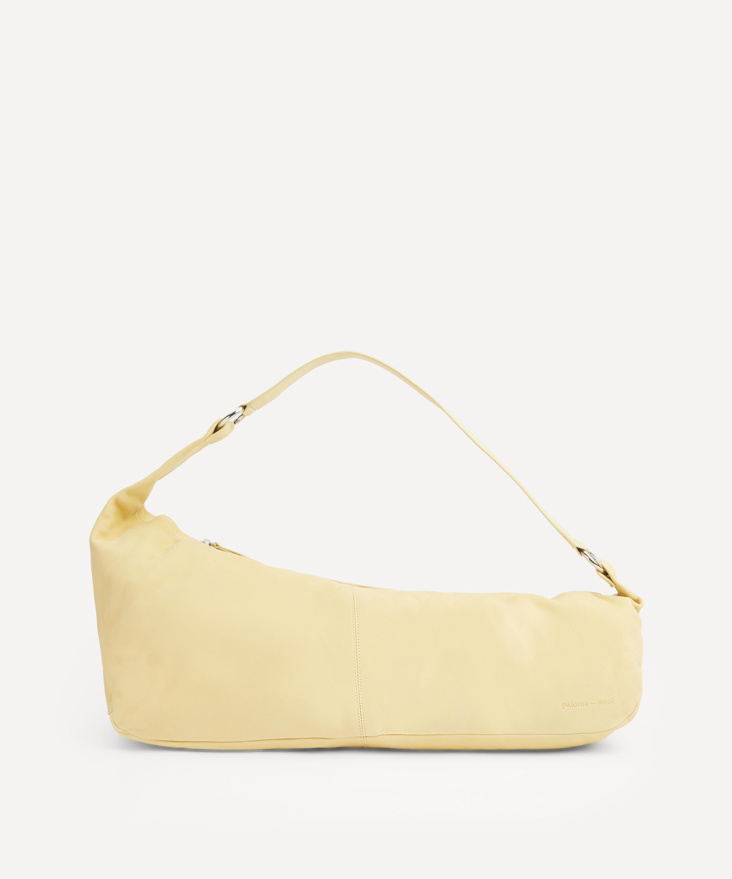 Paloma Wool - Dry Yellow Leather Shoulder Bag