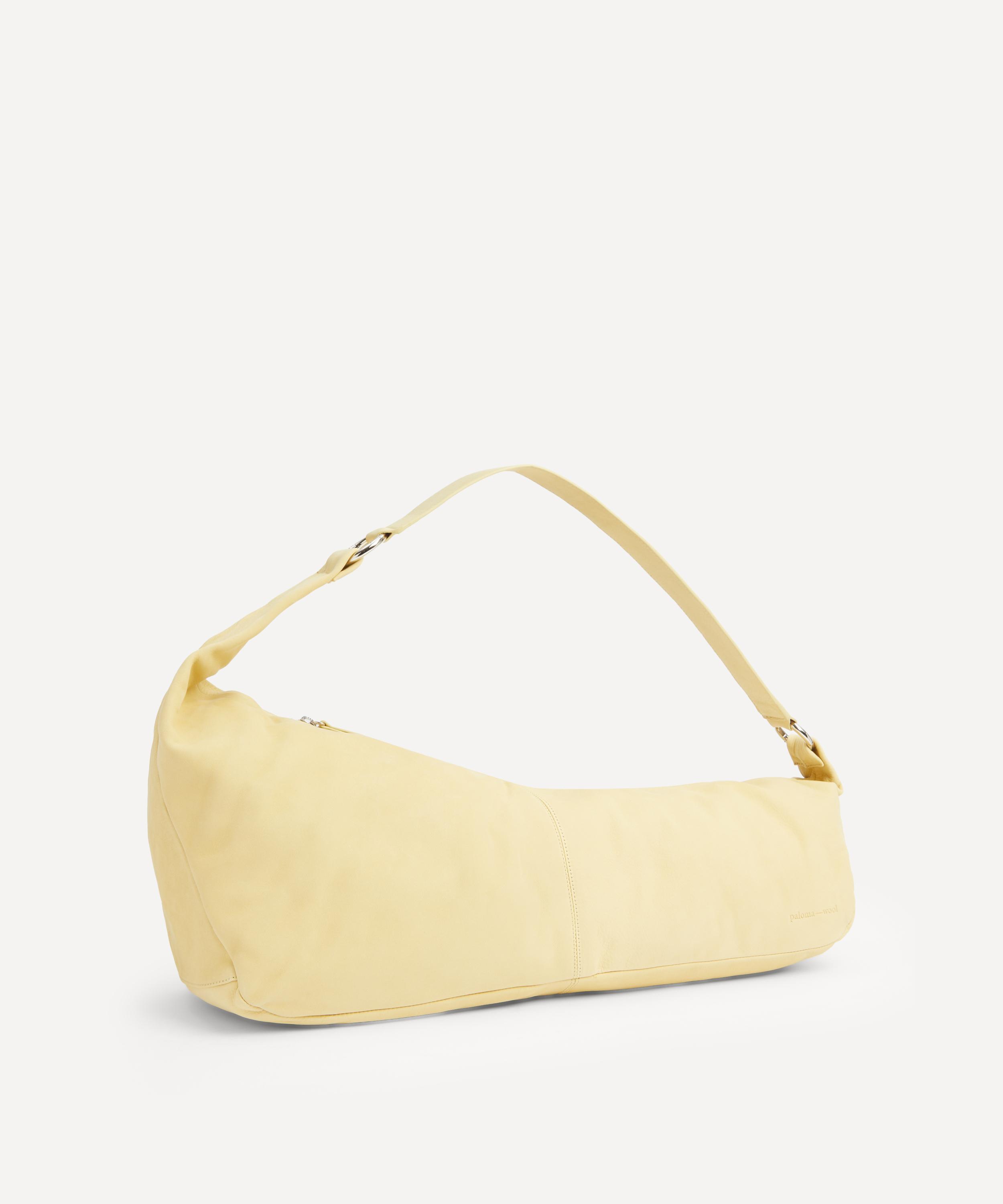 Paloma Wool - Dry Yellow Leather Shoulder Bag image number 2