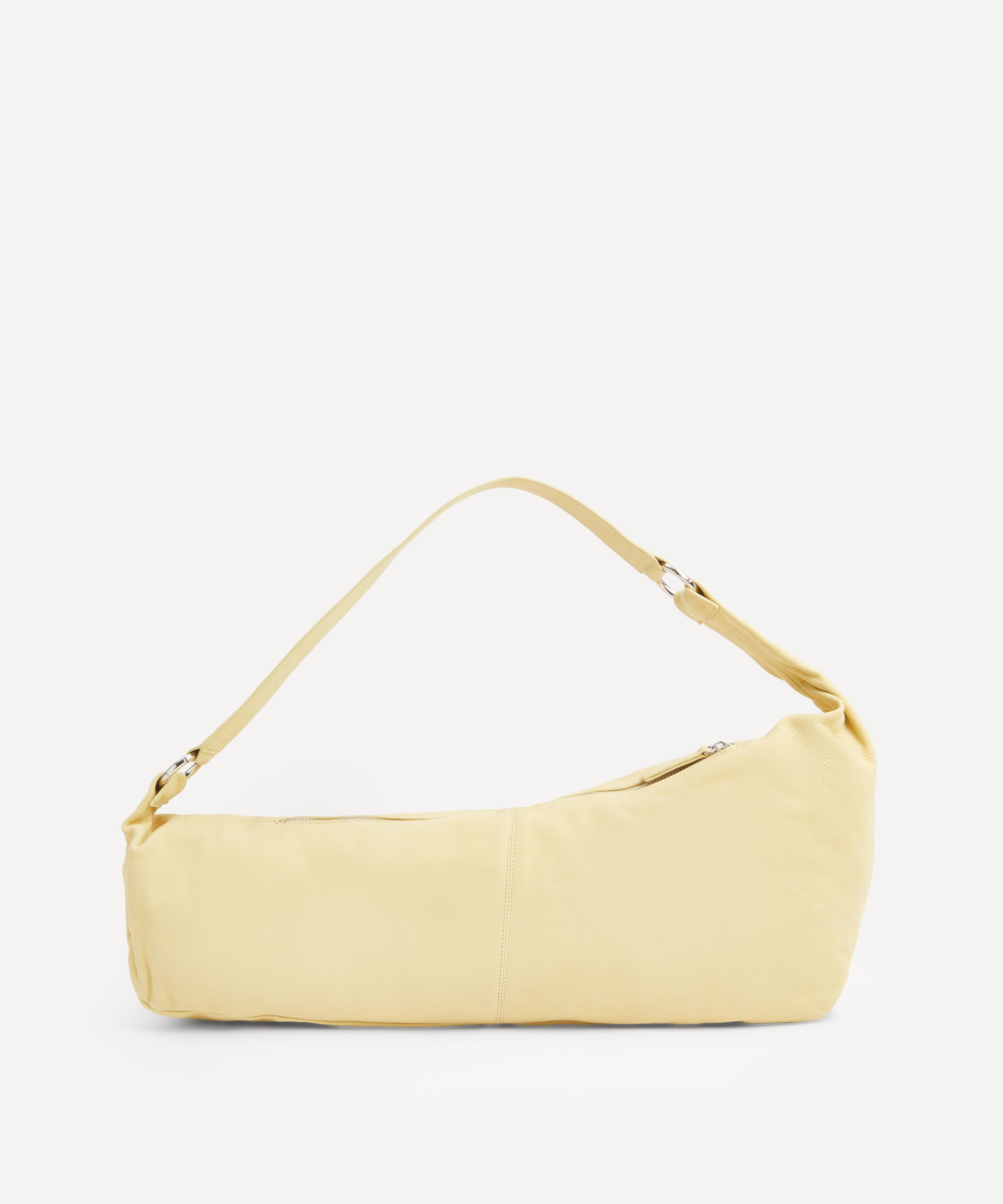 Paloma Wool - Dry Yellow Leather Shoulder Bag image number 3