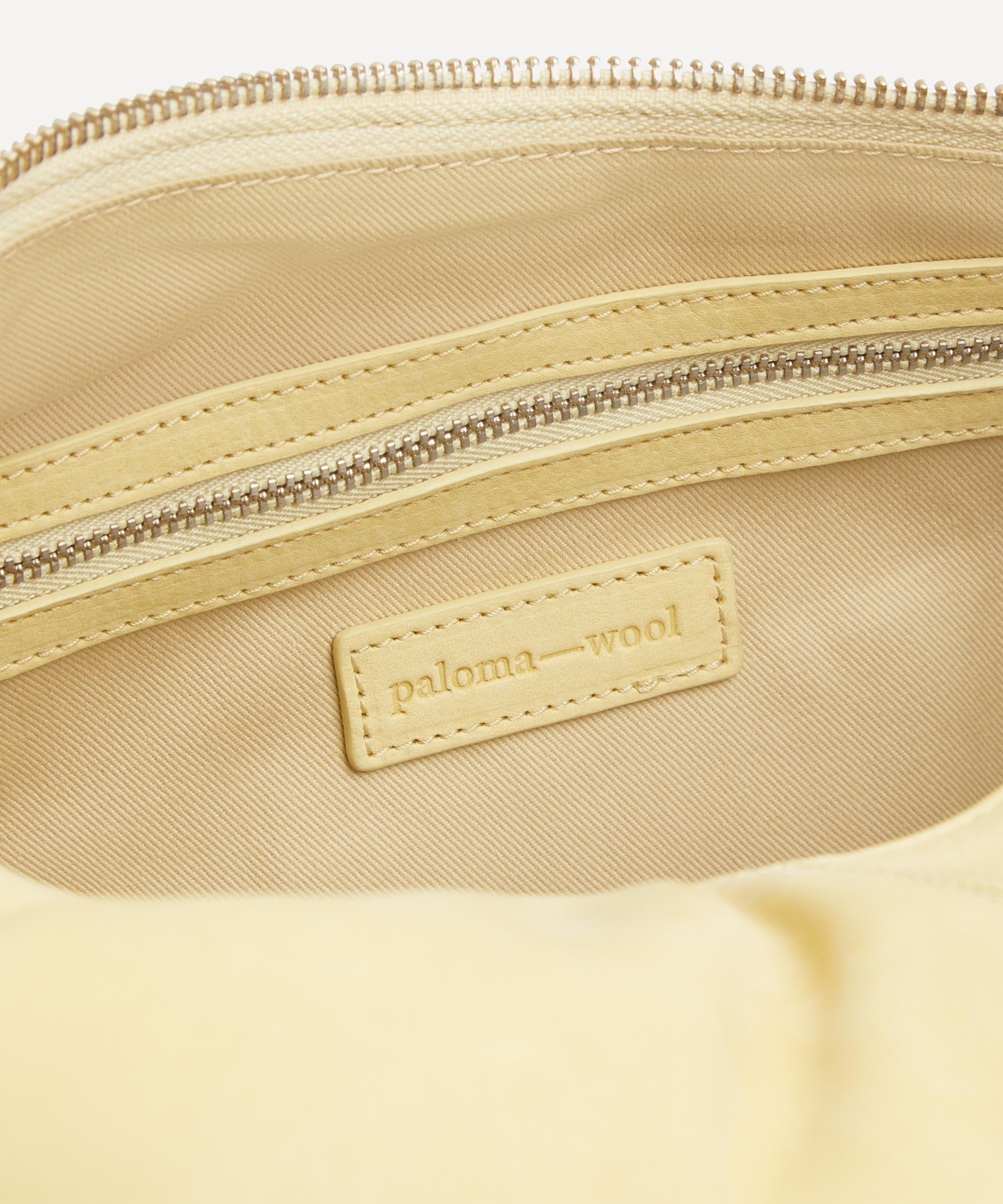 Paloma Wool - Dry Yellow Leather Shoulder Bag image number 5