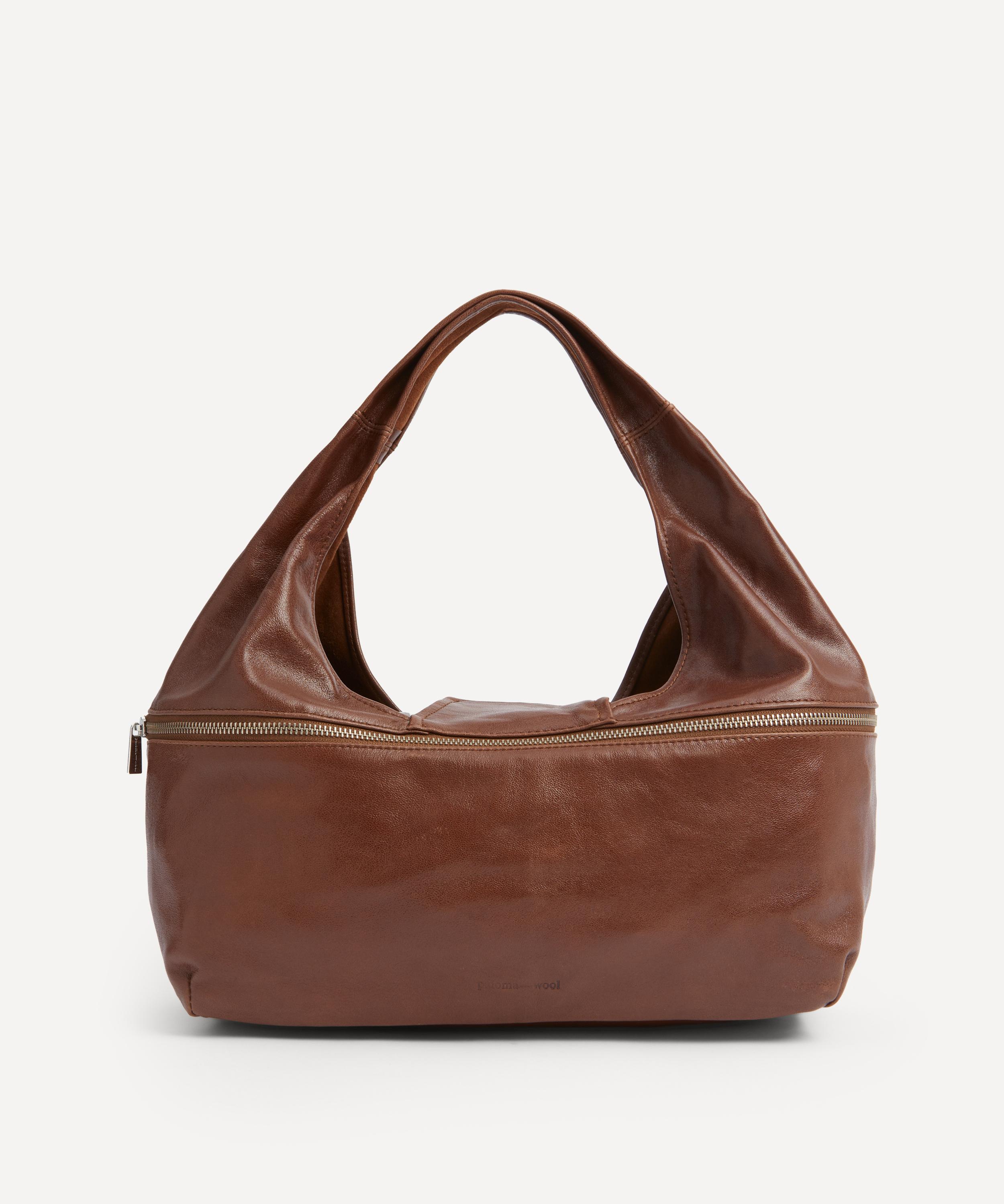 Paloma Wool - Riba Zip Leather Shoulder Bag image number 4