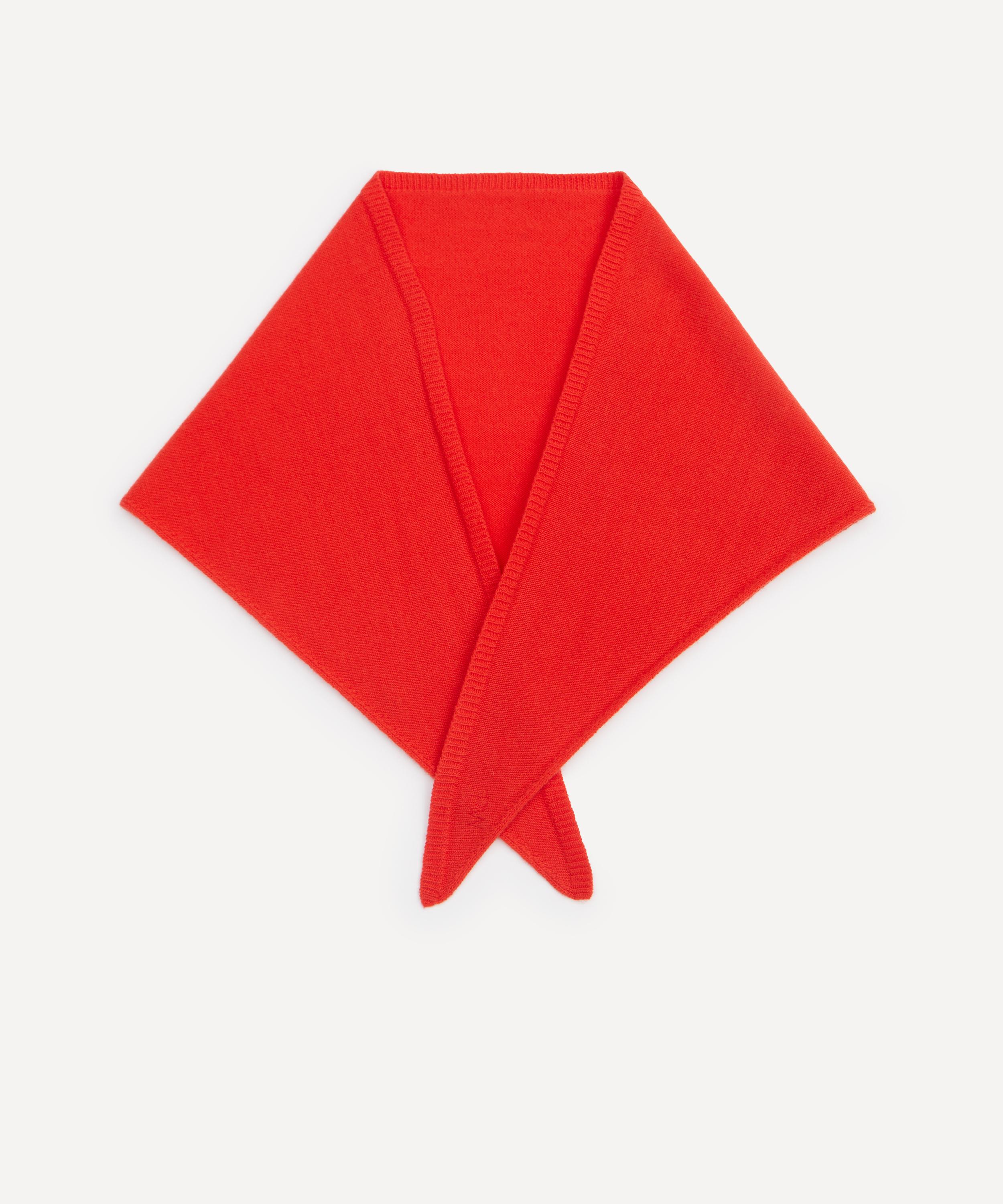 Paloma Wool - Red Prima Wool Triangle Scarf image number 0
