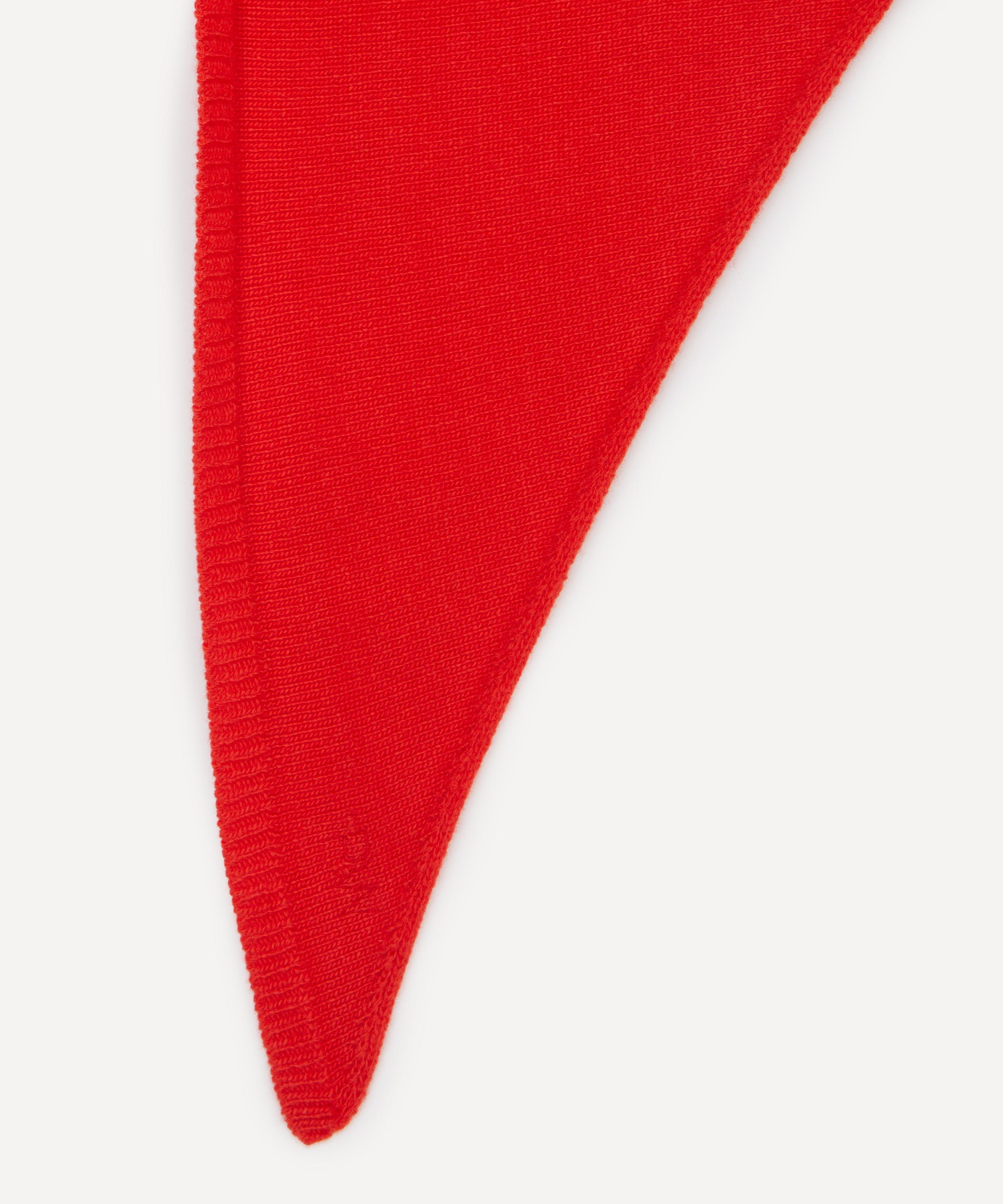 Paloma Wool - Red Prima Wool Triangle Scarf image number 2
