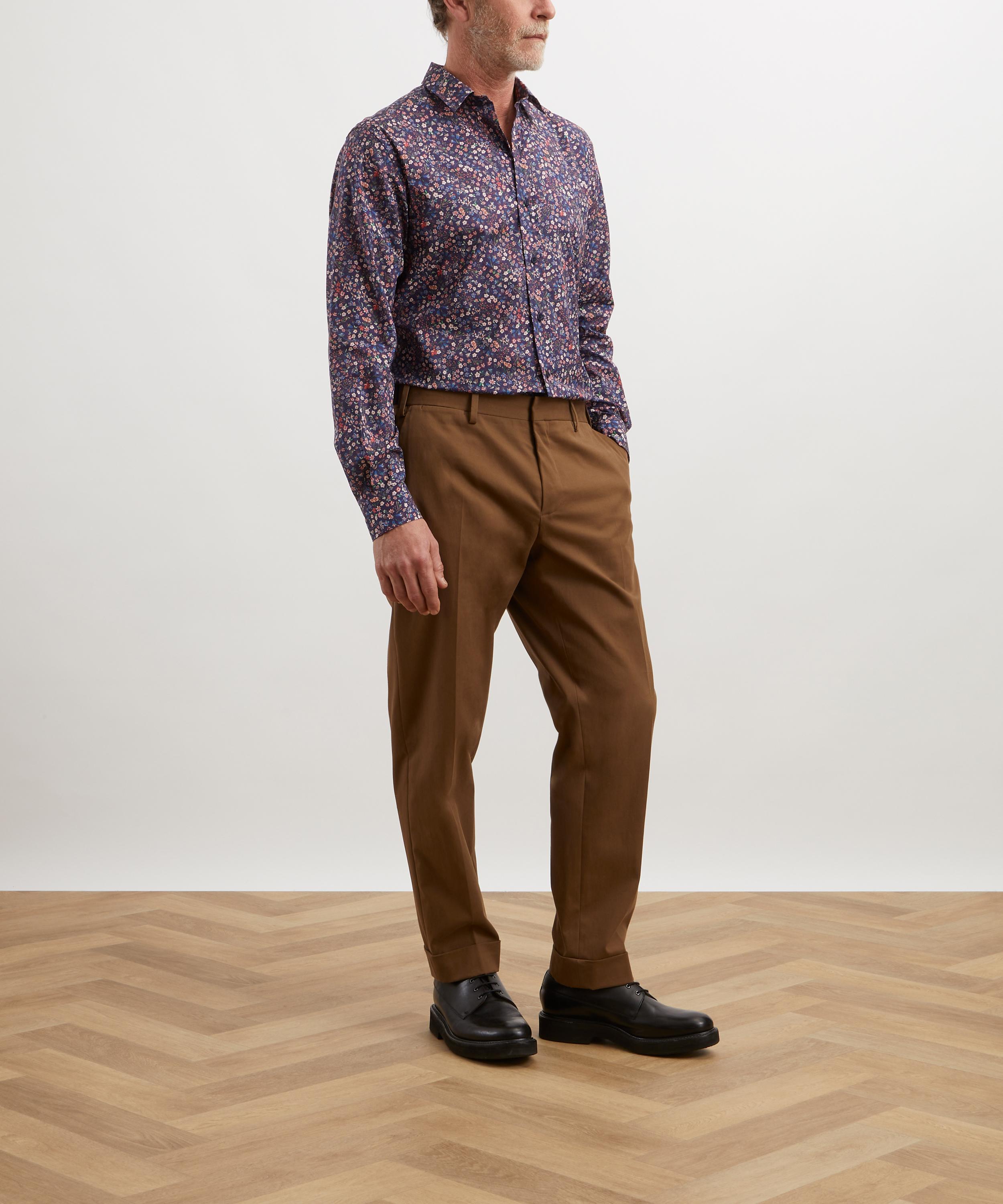 Liberty - Classic Fit Tana Lawn™ Cotton Shirt in Donna Leigh image number 1