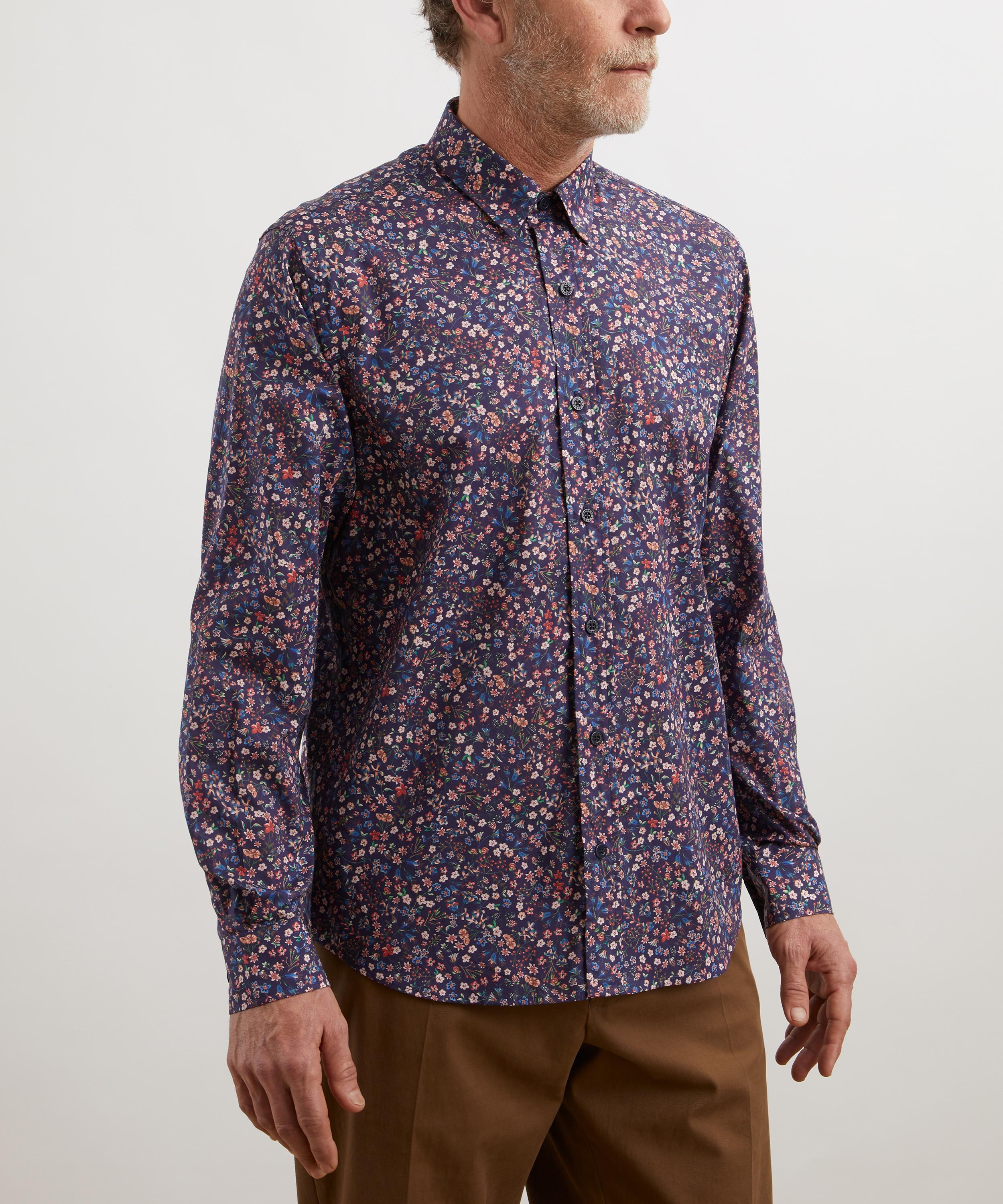 Liberty - Classic Fit Tana Lawn™ Cotton Shirt in Donna Leigh image number 2