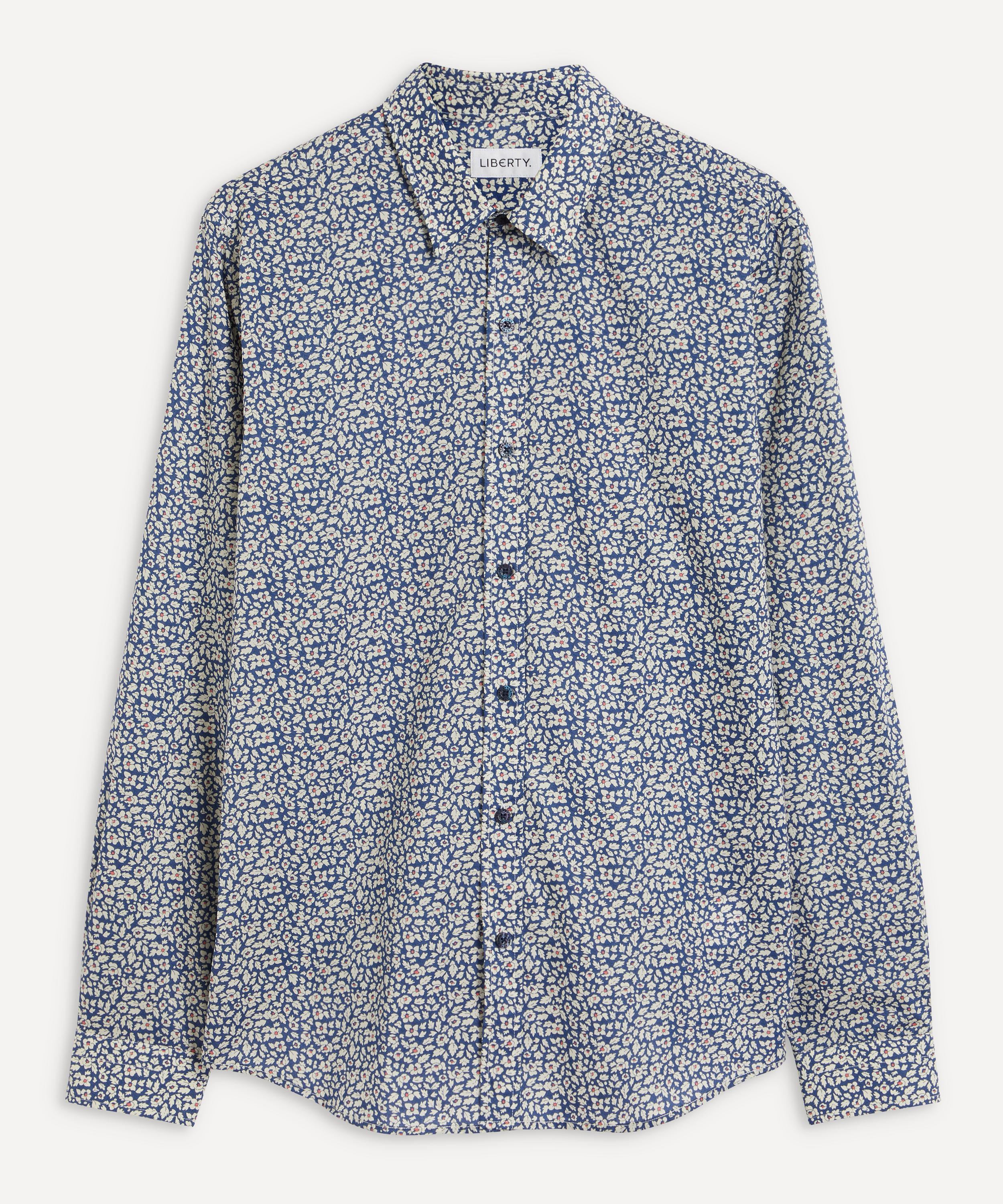 Liberty - Classic Fit Tana Lawn™ Cotton Shirt in Feather Fields