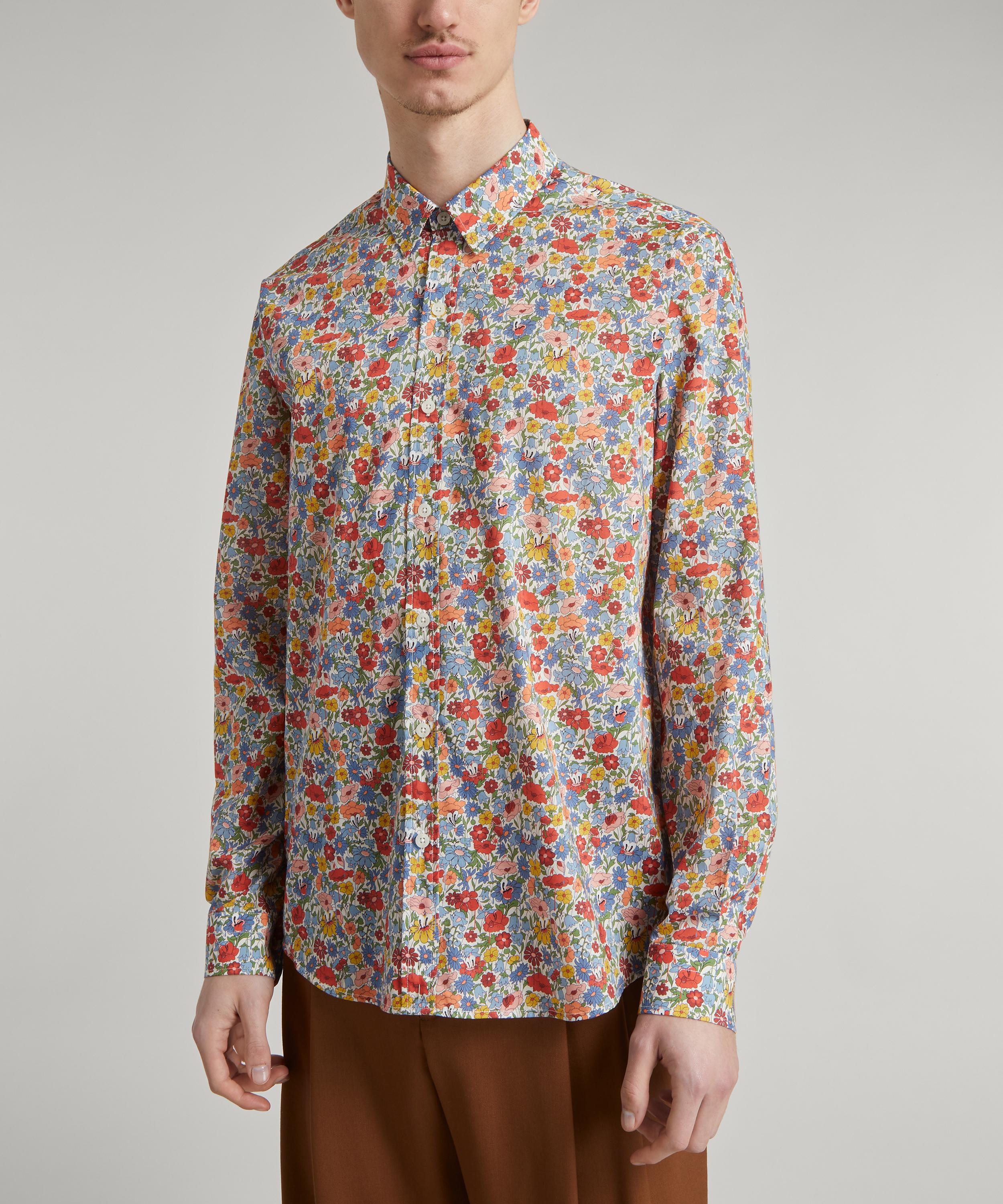 Liberty - Classic Fit Tana Lawn™ Cotton Shirt in Hatti Park image number 1