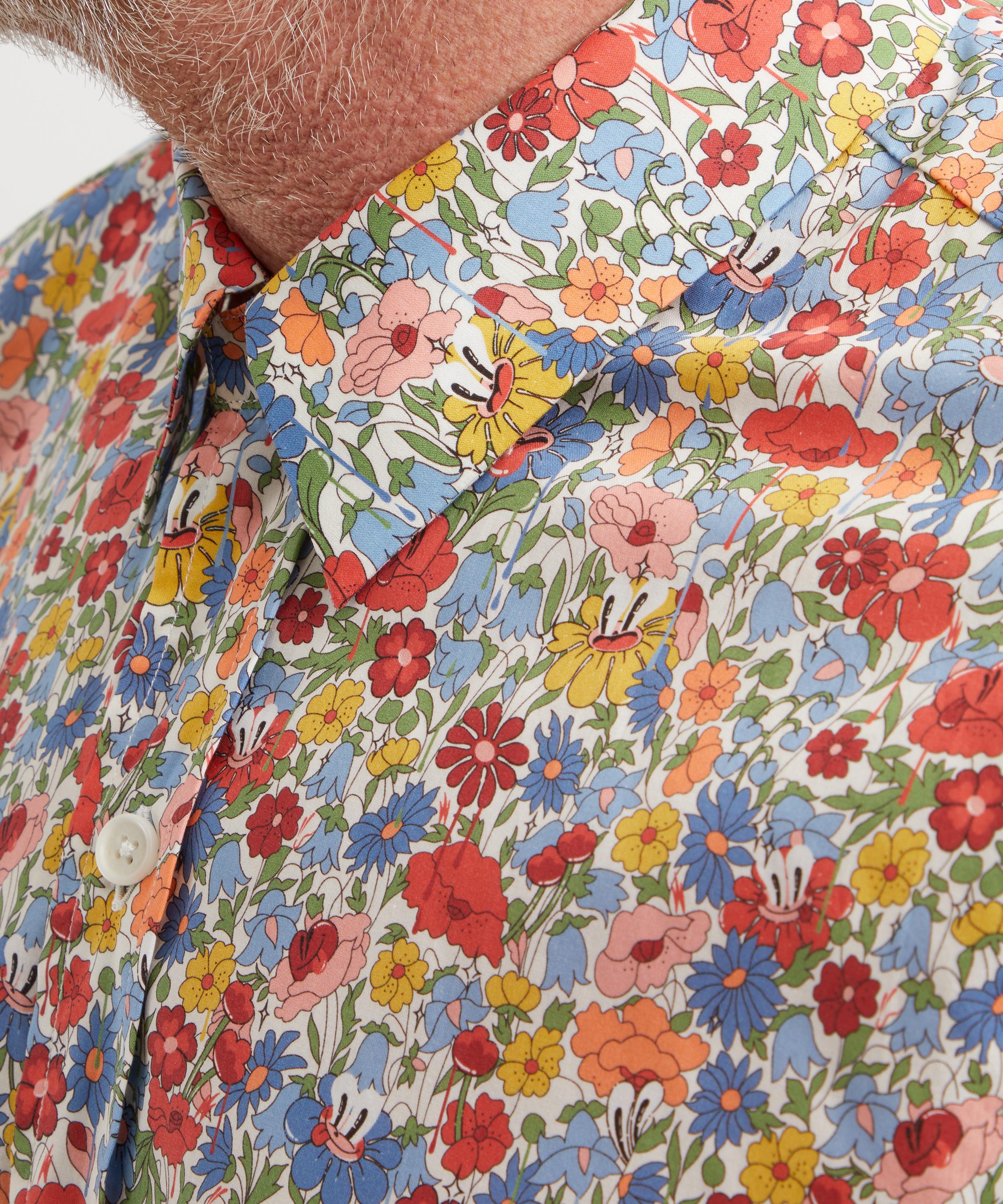 Liberty - Classic Fit Tana Lawn™ Cotton Shirt in Hatti Park image number 4